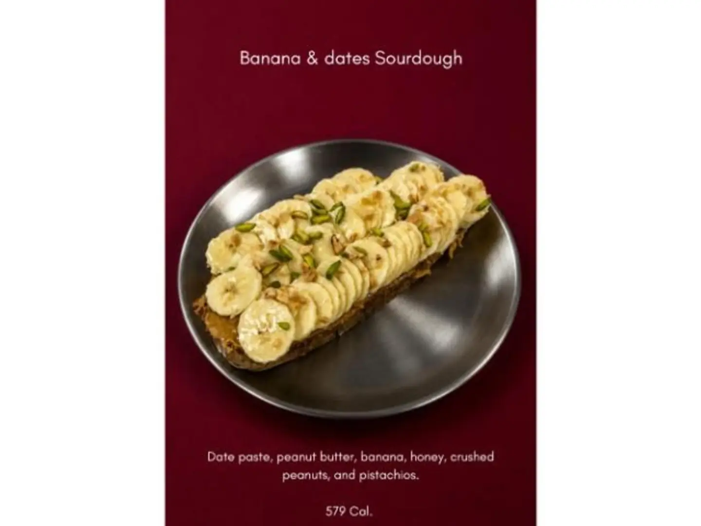 Banana And Dates Sandwich