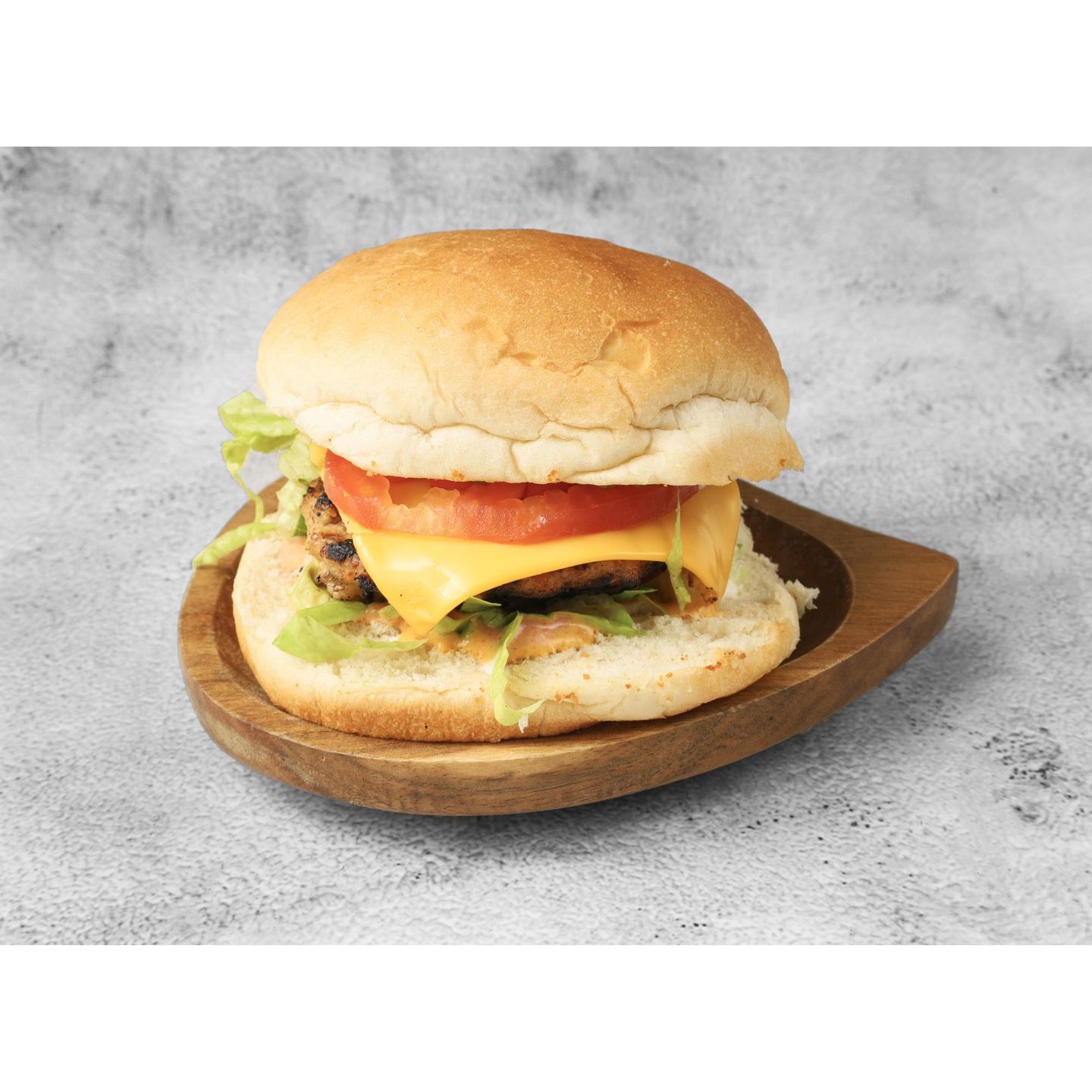 Burger With Cheese Sauce