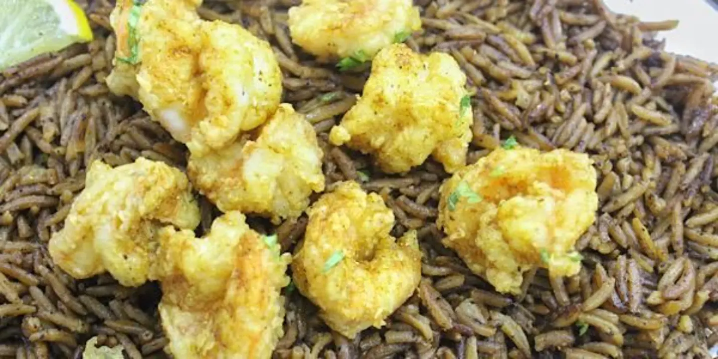 Fried Shrimp With Rice