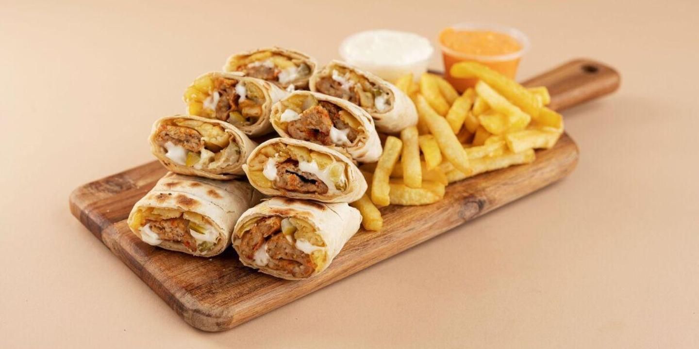 Medium Arabic Wrap Without Cheese