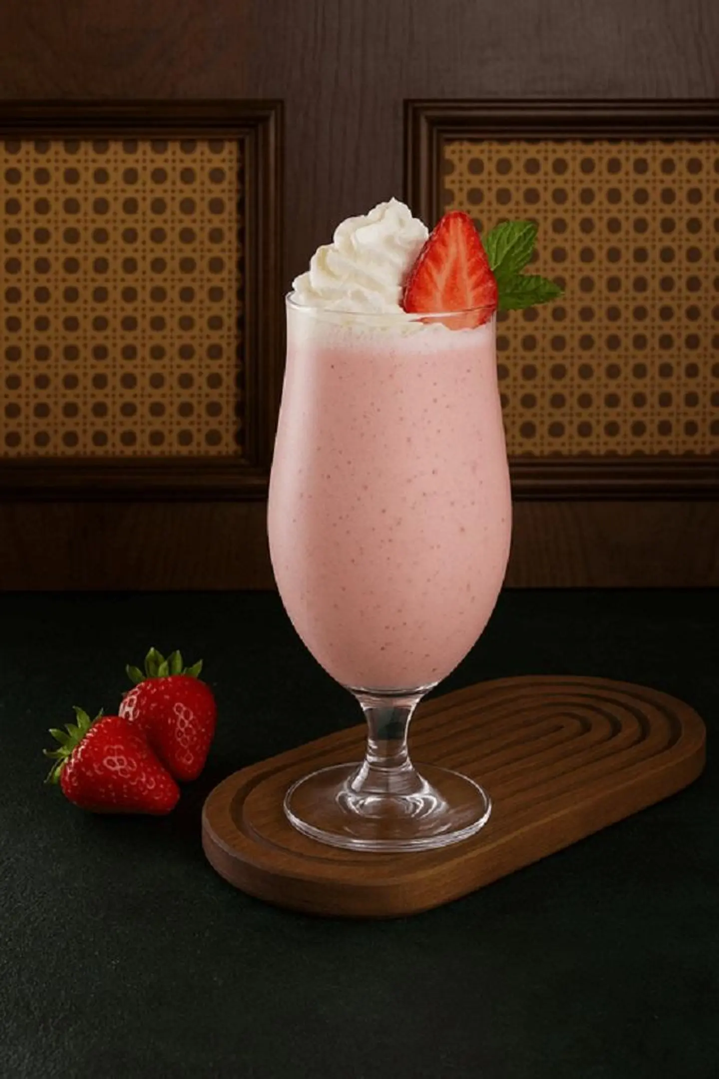 ميلك شيك فراولة