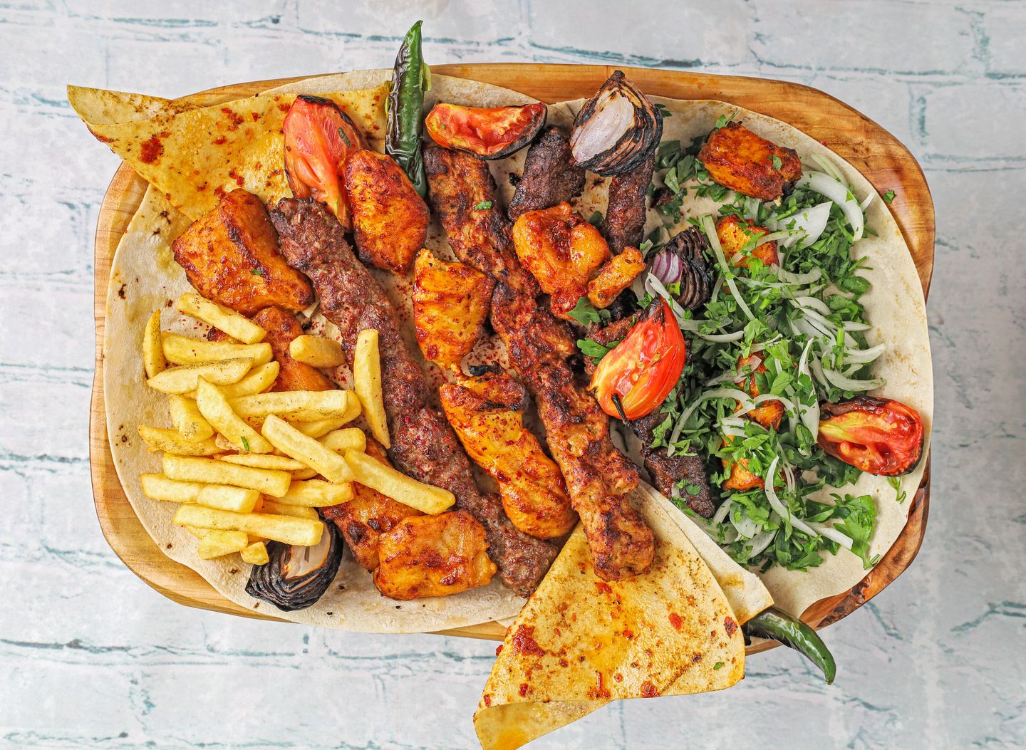 One Kilo Of Mixed Grills