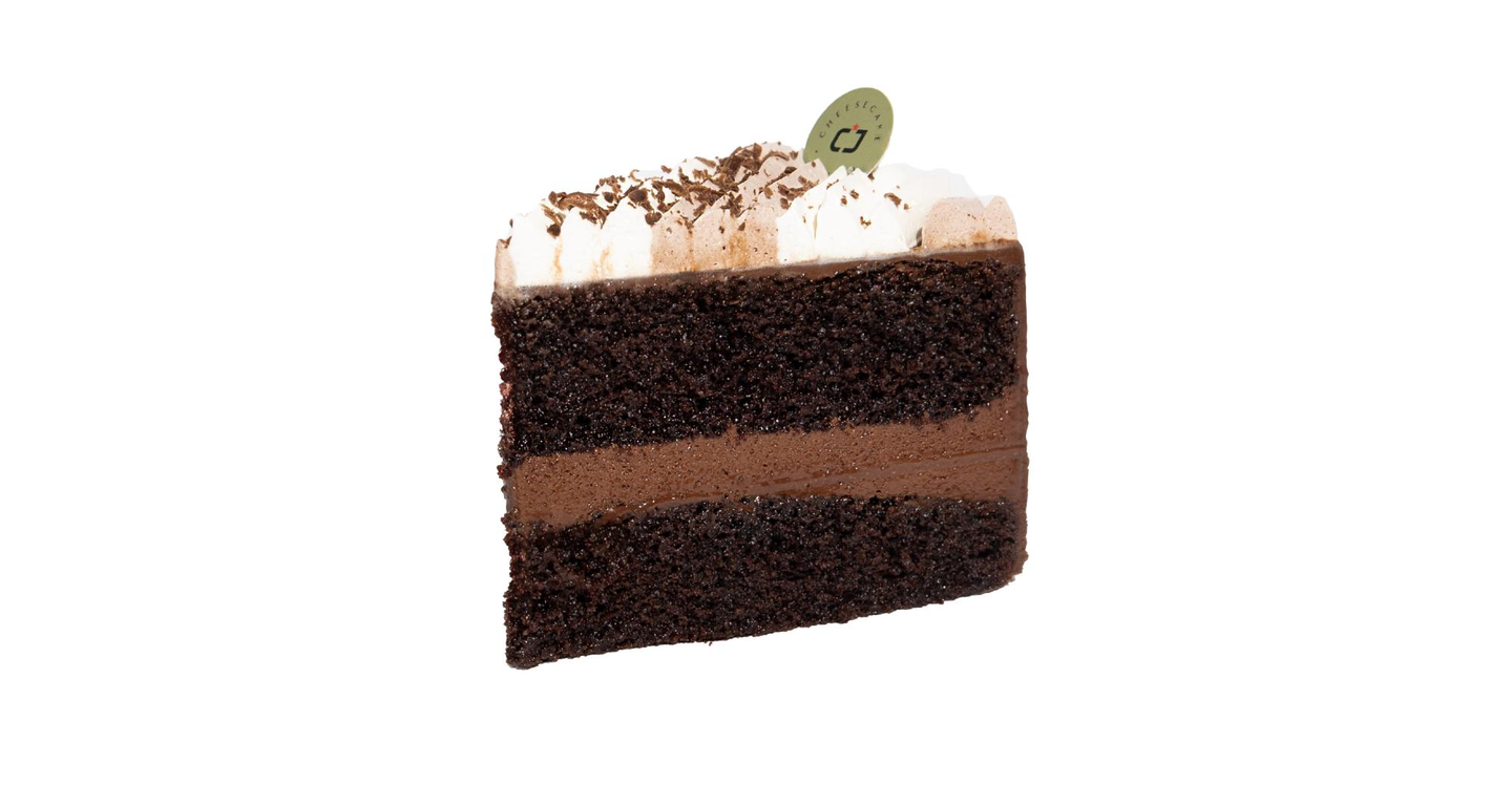 Classic Chocolate Cake Slice
