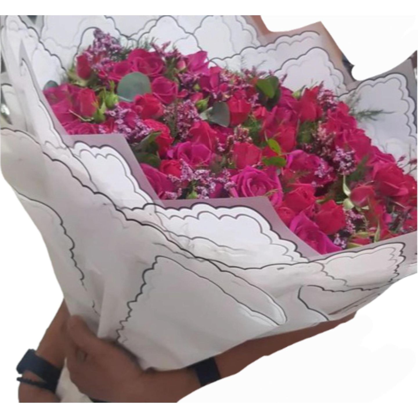 باقة ورد مشكل 95