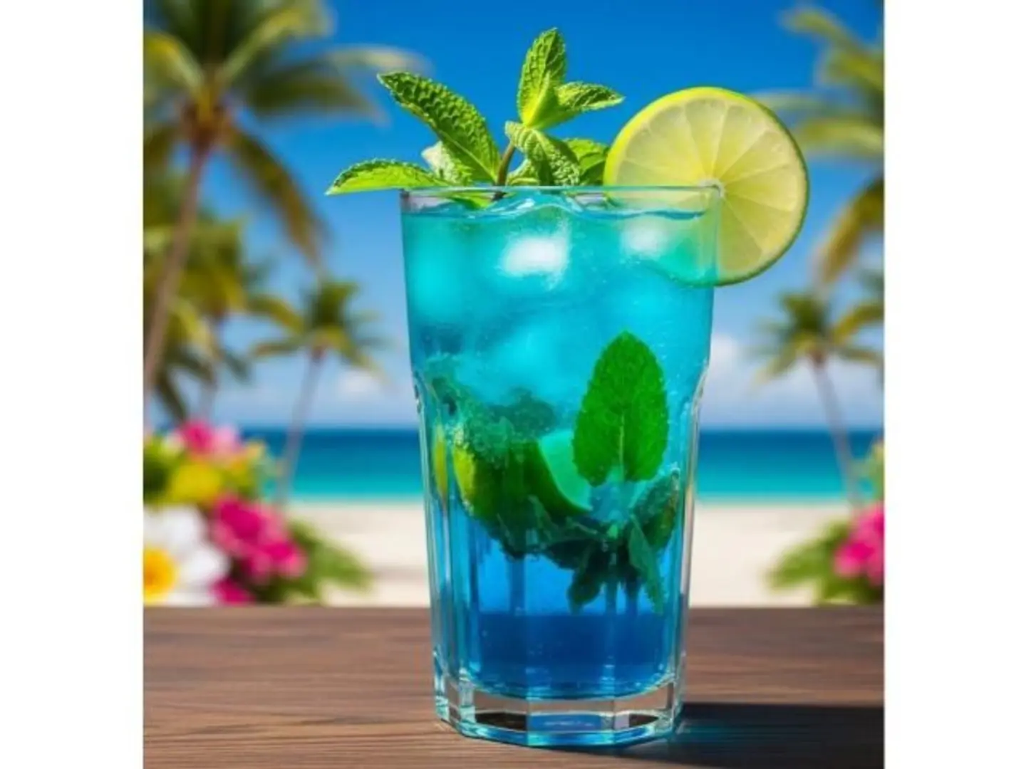 Blueberry Mahito