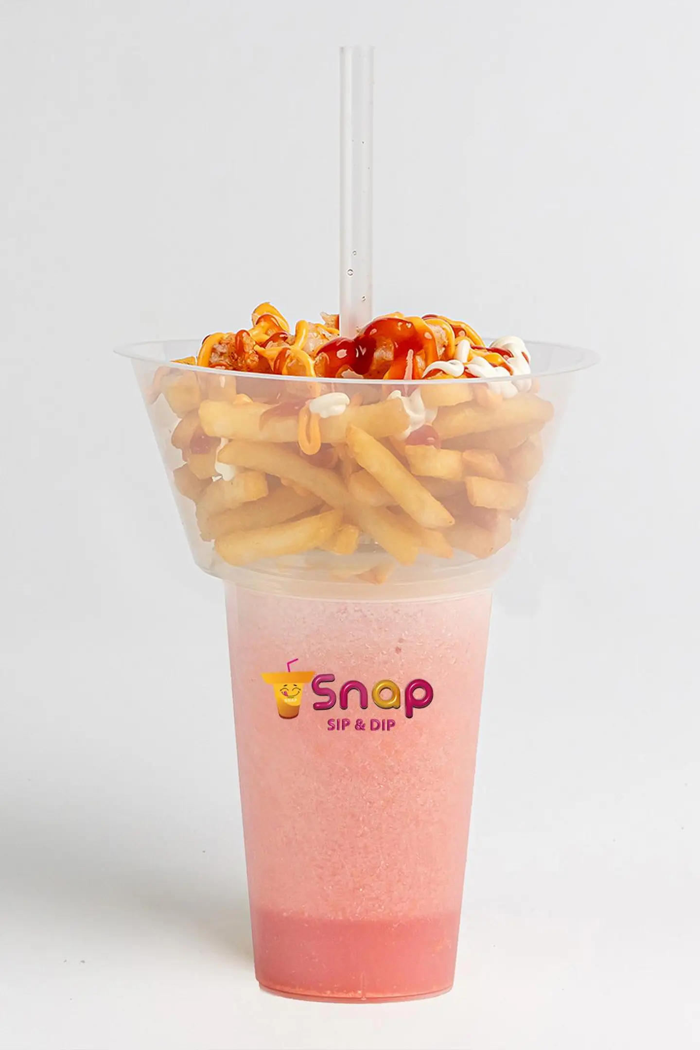 Dynamite Shrimp Fries With Pomegranate Juice
