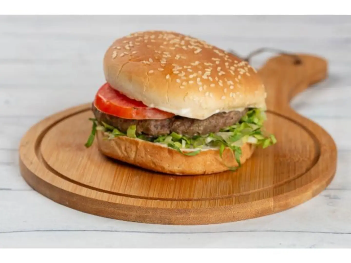 برجر لحم حاشي