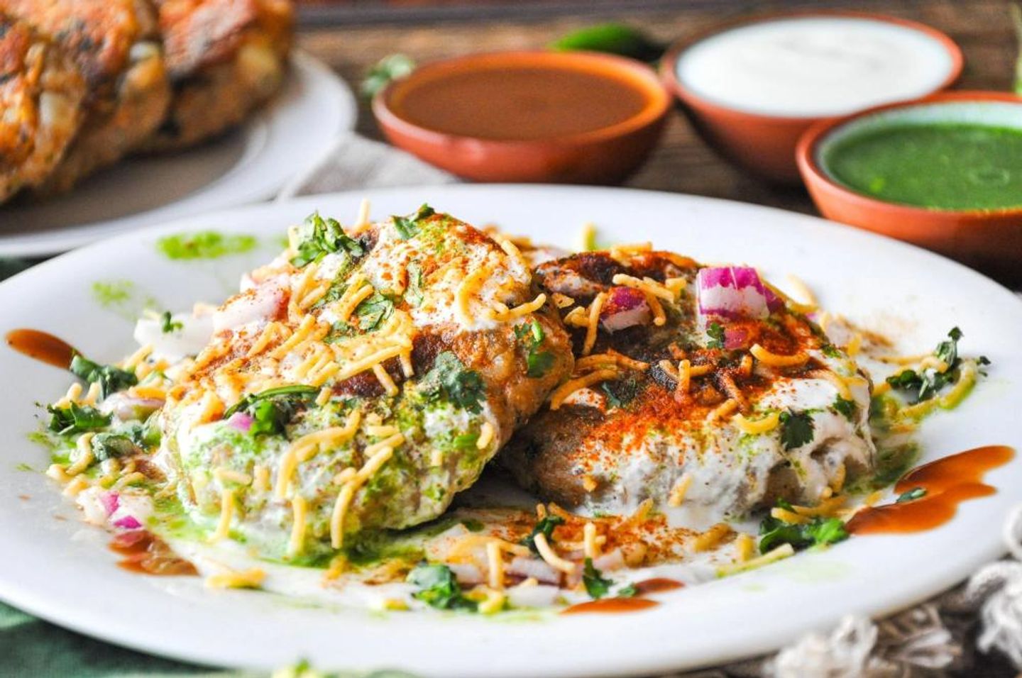 Aaloo Tikki Chaat