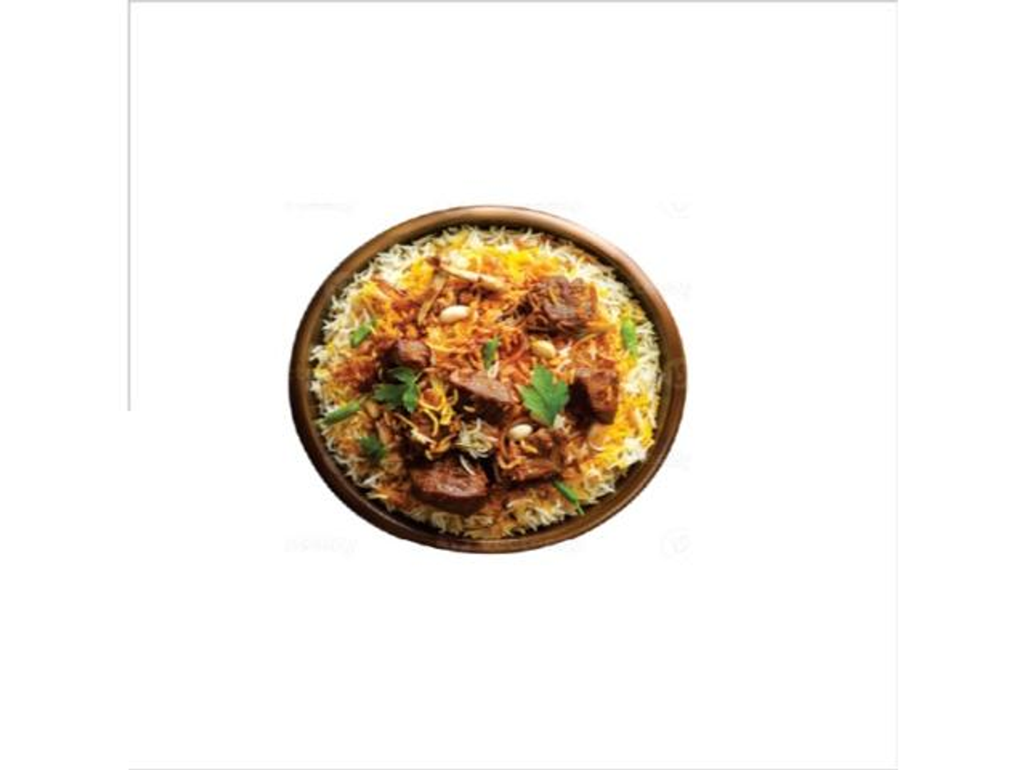 لحم برياني - برياني لحم ضأن واحد
