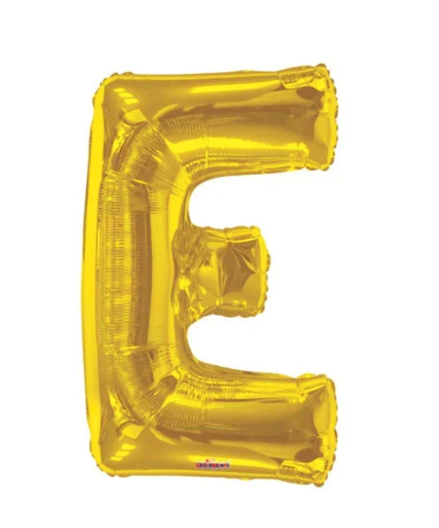 بالون ذهبي حرف E