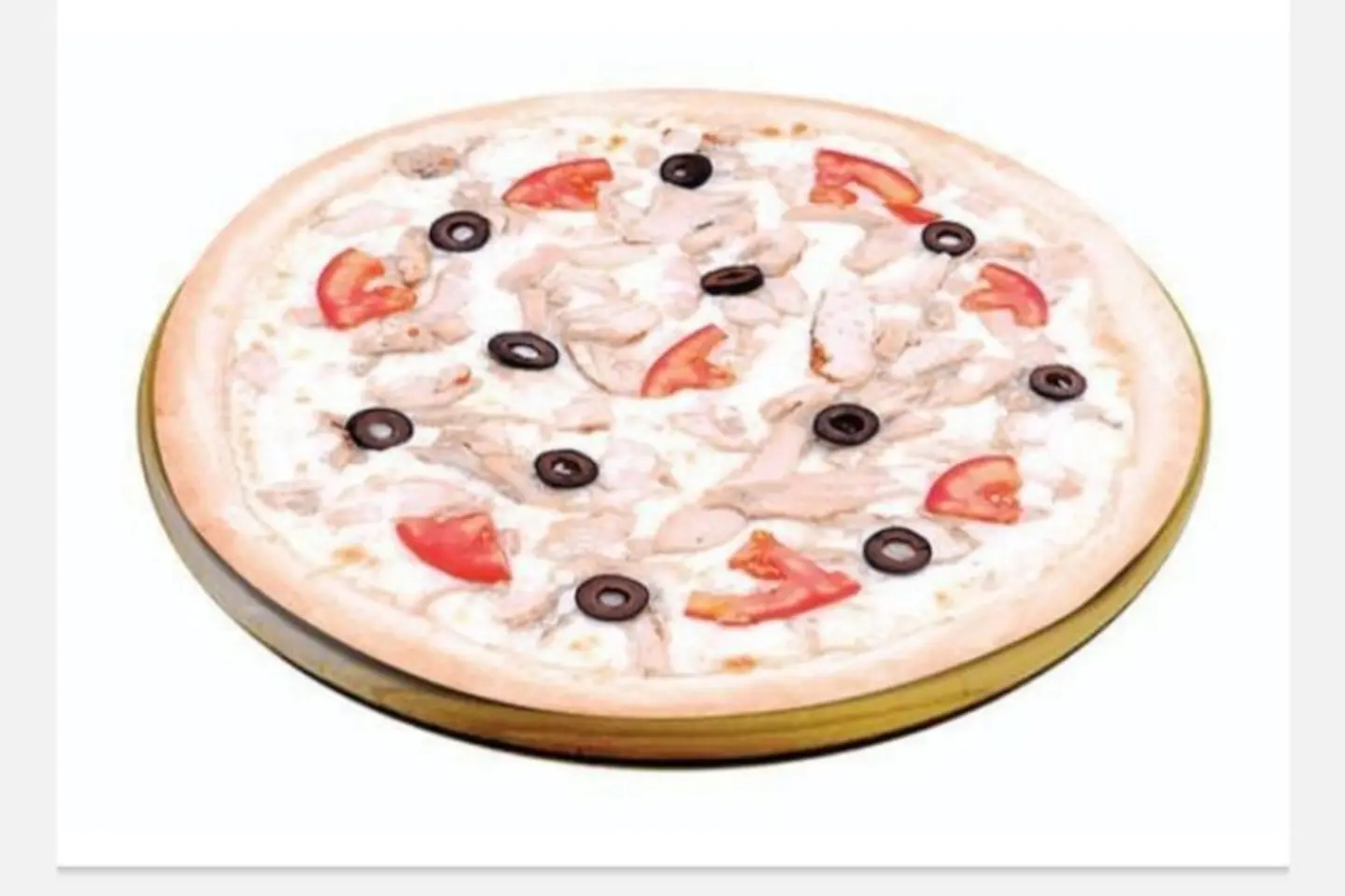 Grilled Chicken Pizza