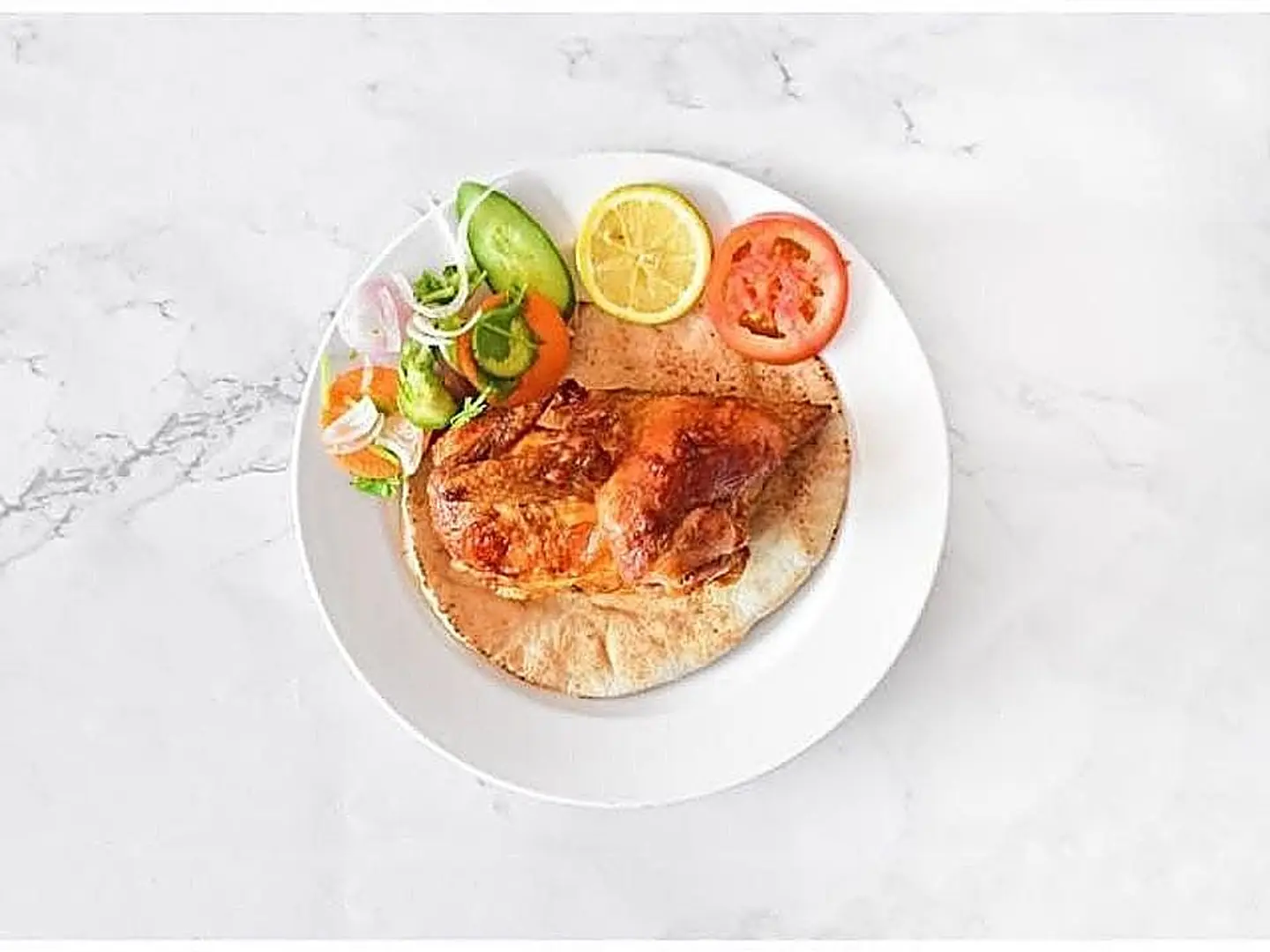 Quarter Plain Grilled Chicken, Quarter Chicken