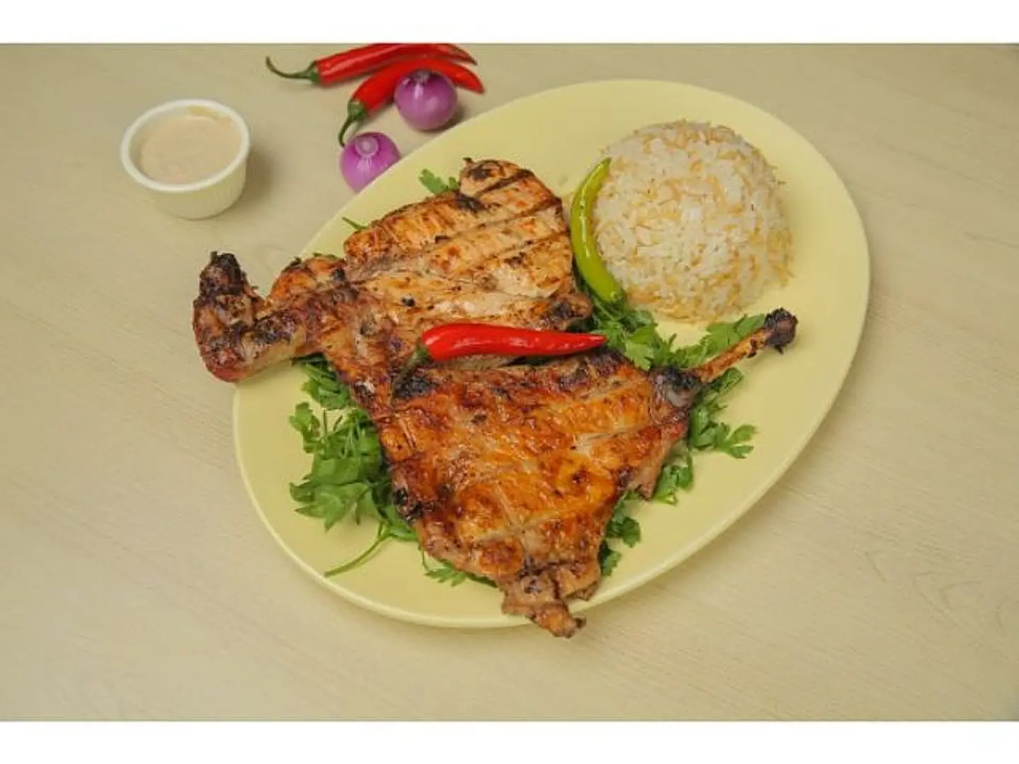 طبق فراخ مشوى