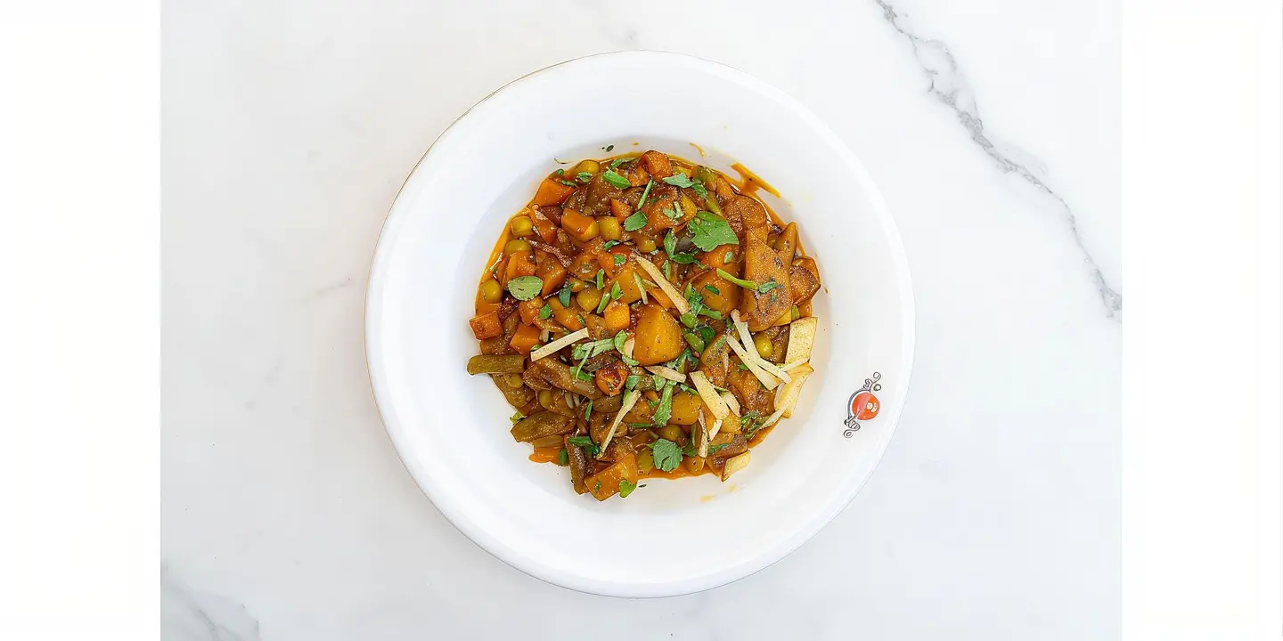 جزر مع بطاطس