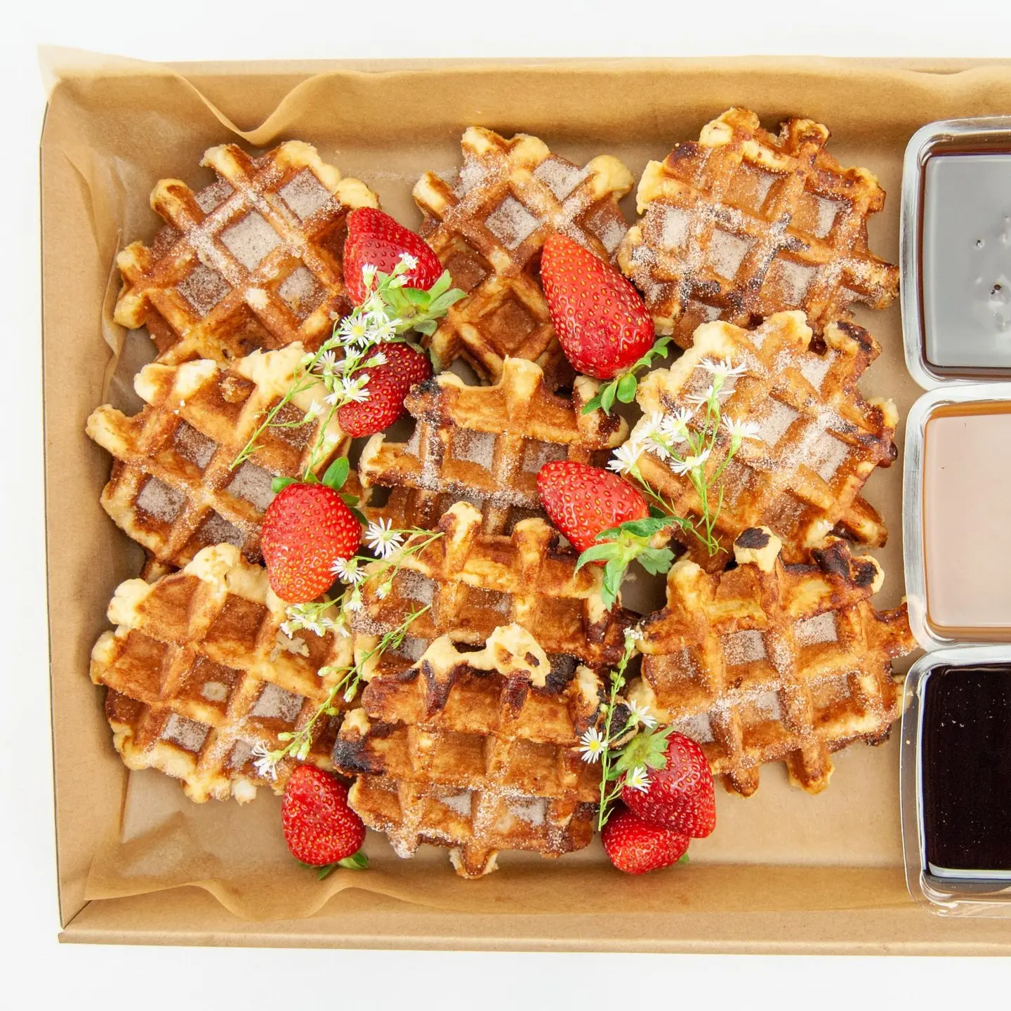 Mini Waffle Fruits