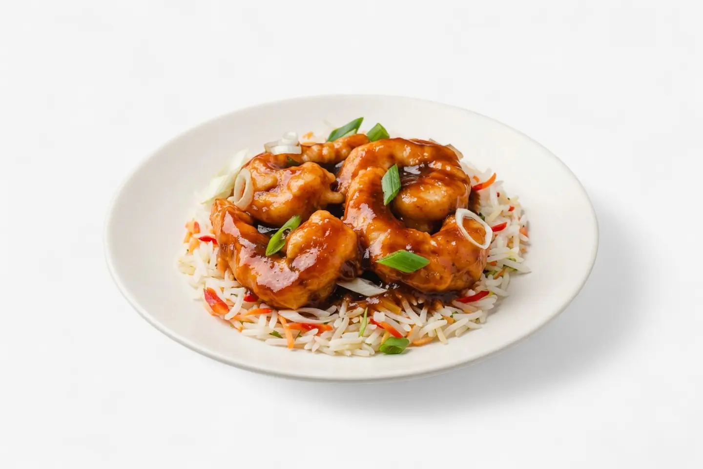 Chili Shrimp Biryani