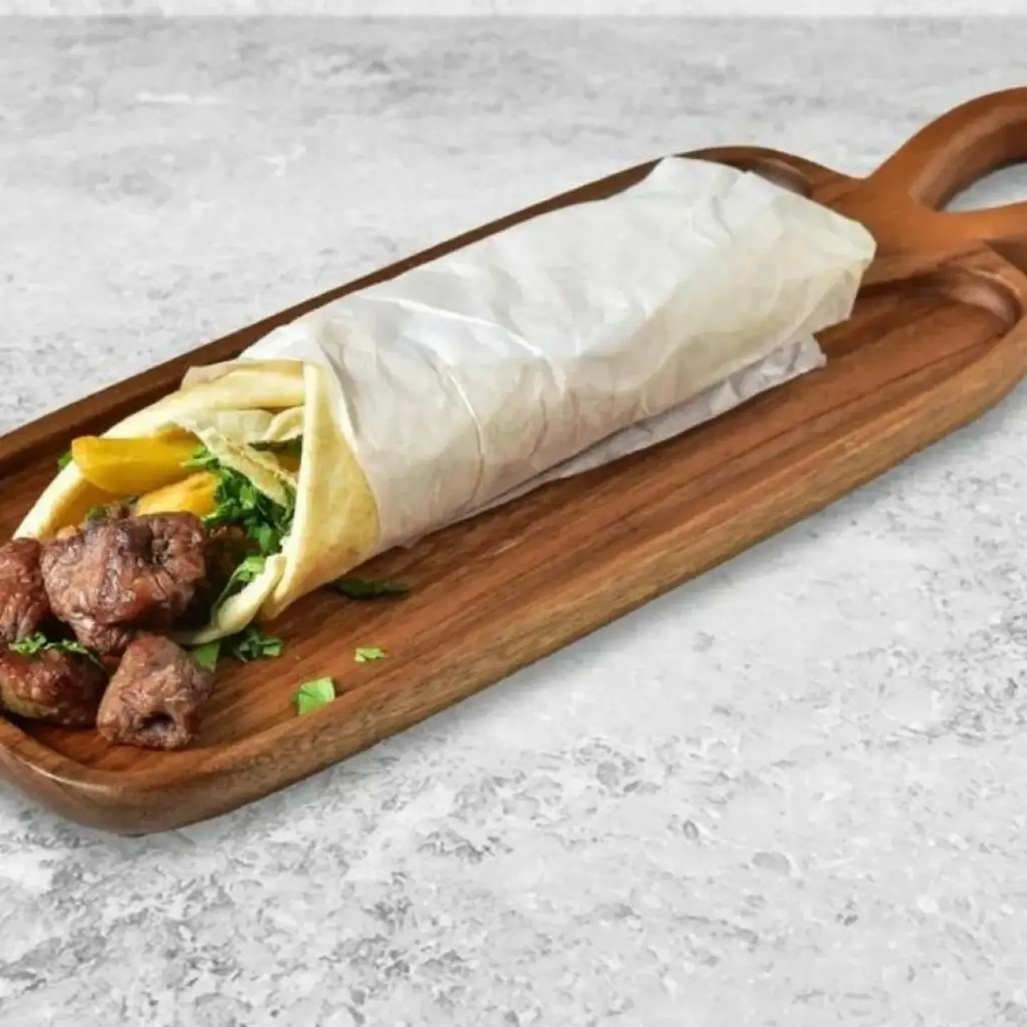 Lamb Awsal Sandwich