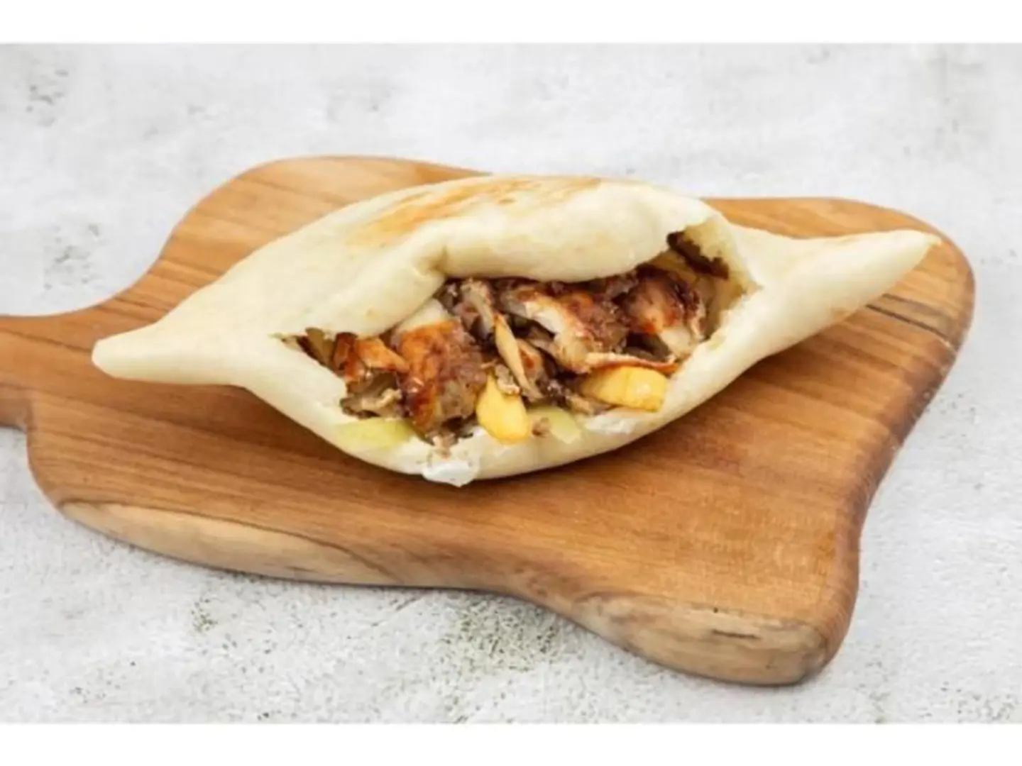 Shawarma Sandwich With Tabbouleh