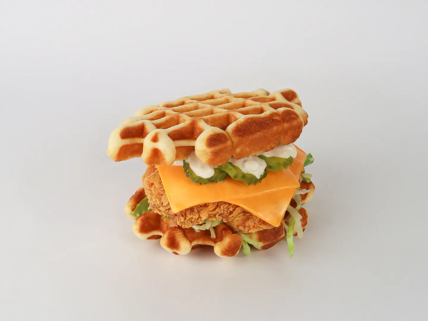 Waffle Burger