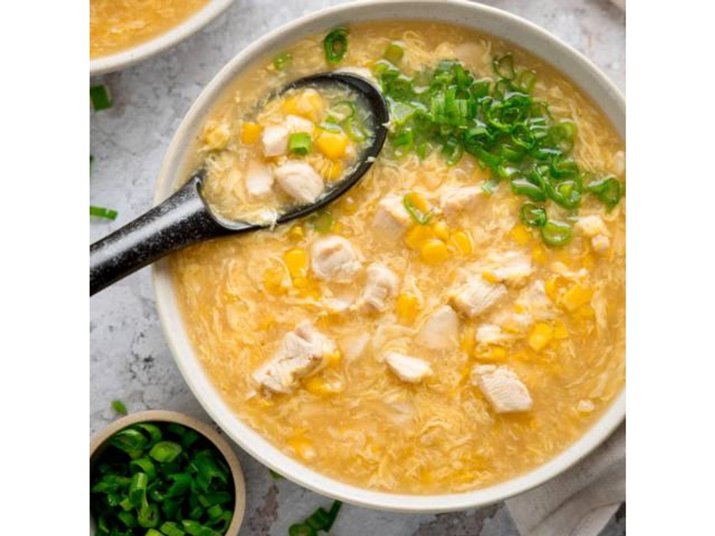 Corn Soup With Chicken