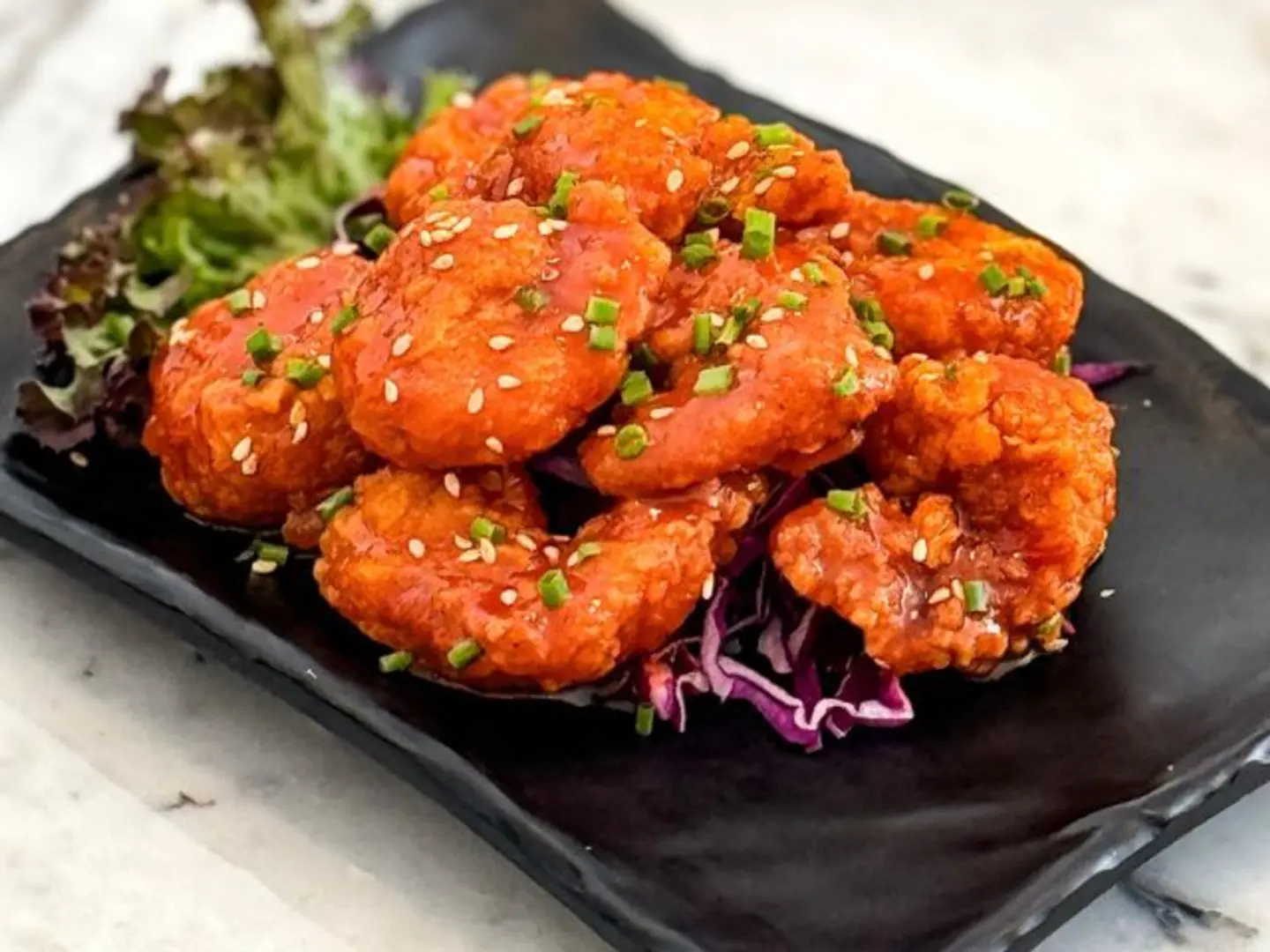 Maple Siracha Shrimp