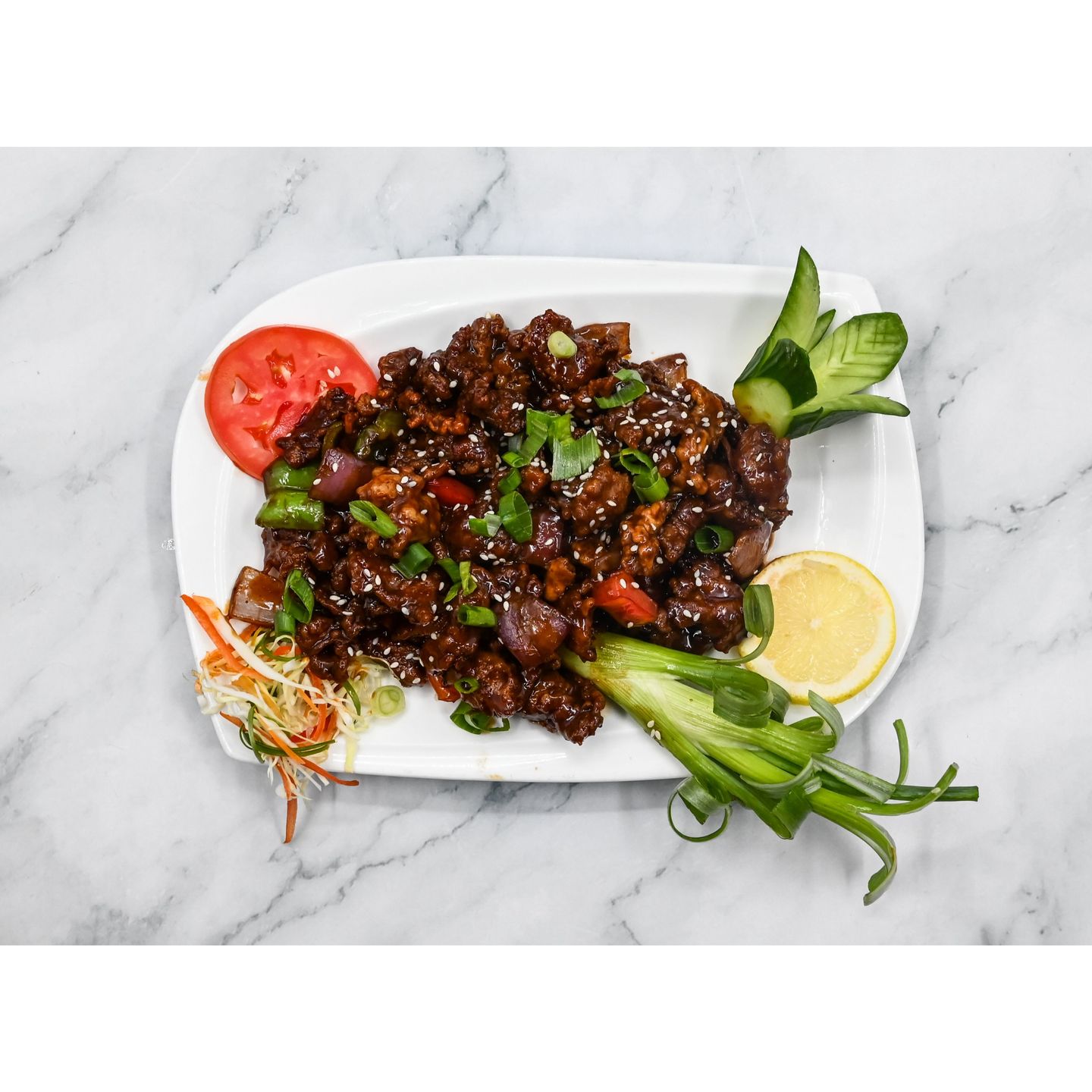 Beef With Dry Chili