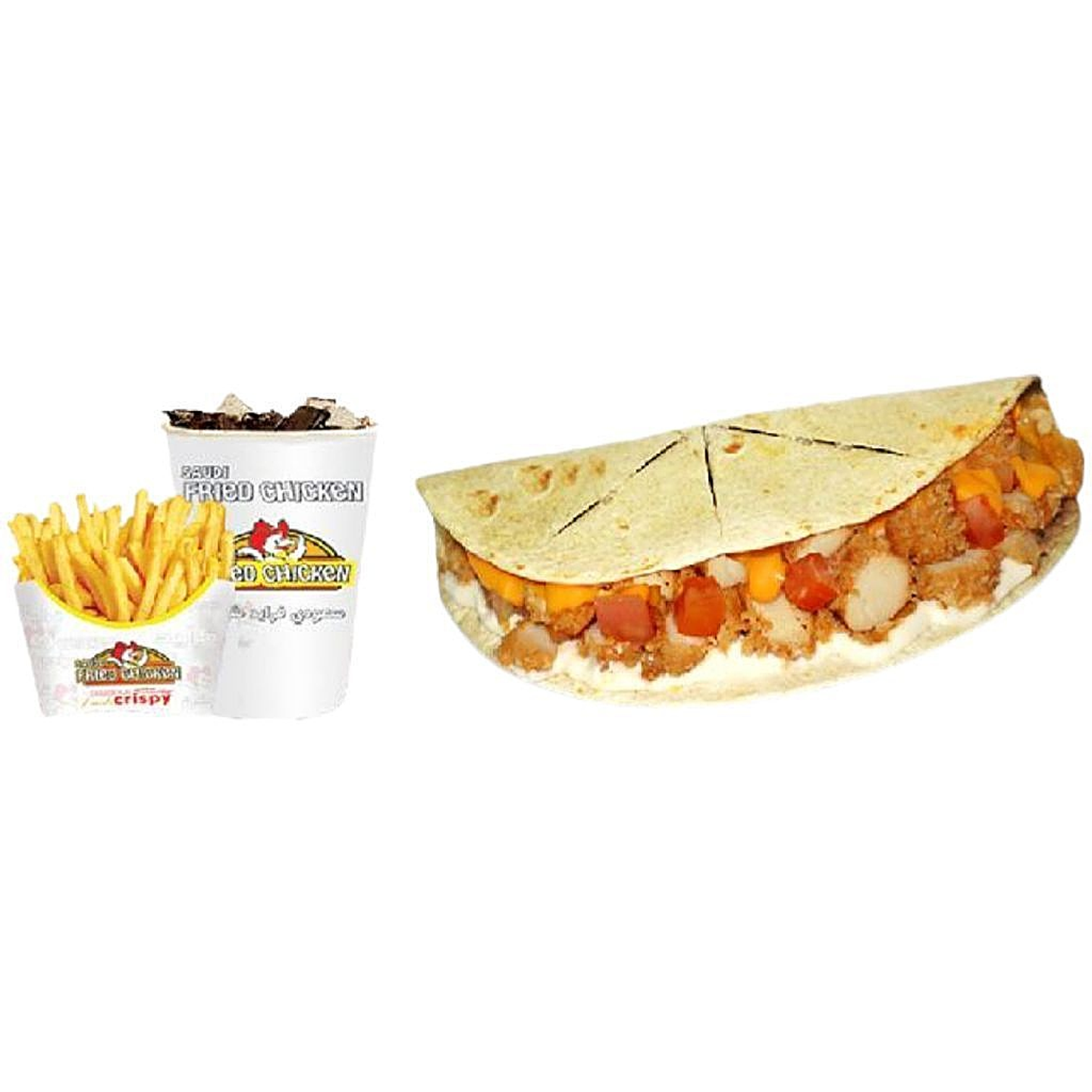Chicken Cheesy Combo