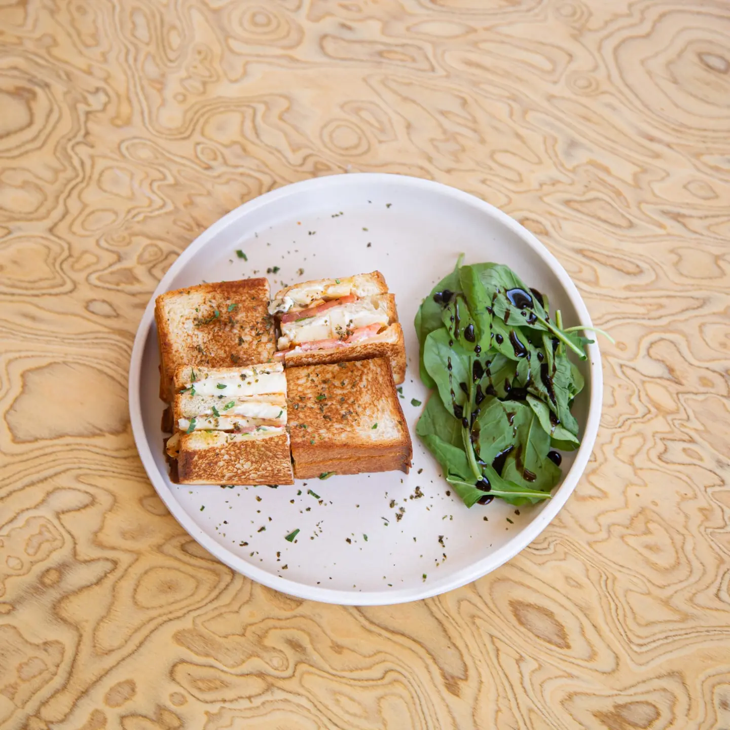 Halloumi Club Sandwich