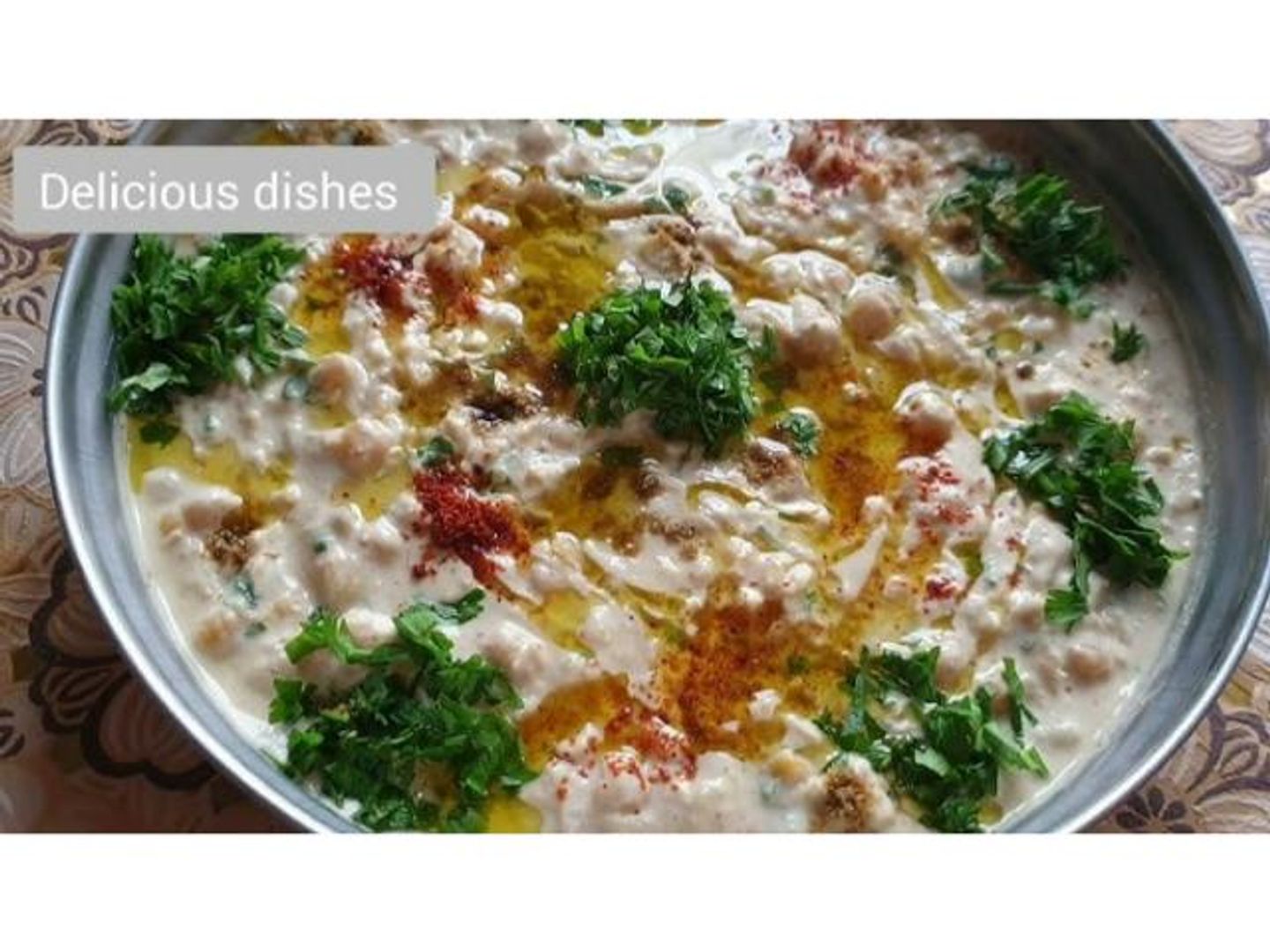 فول بالطحينه