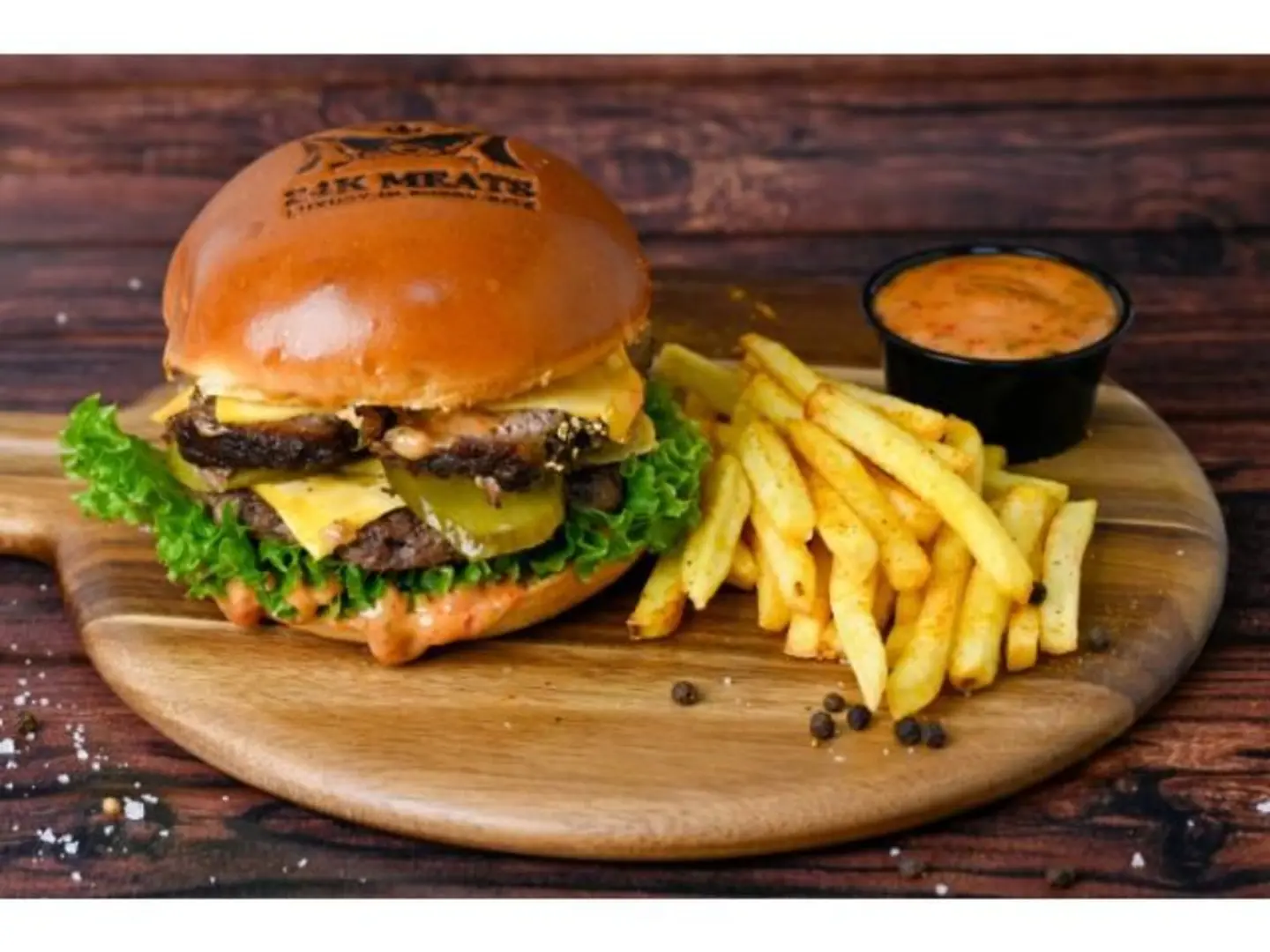 The Wagyu And Brisket Burger