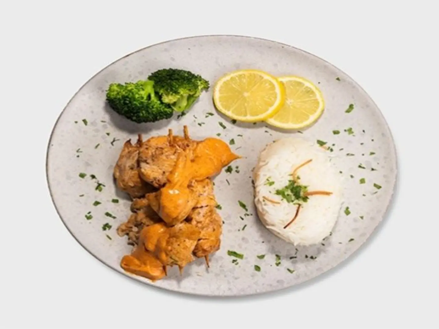 Shish Tawok With Vermicelli Rice