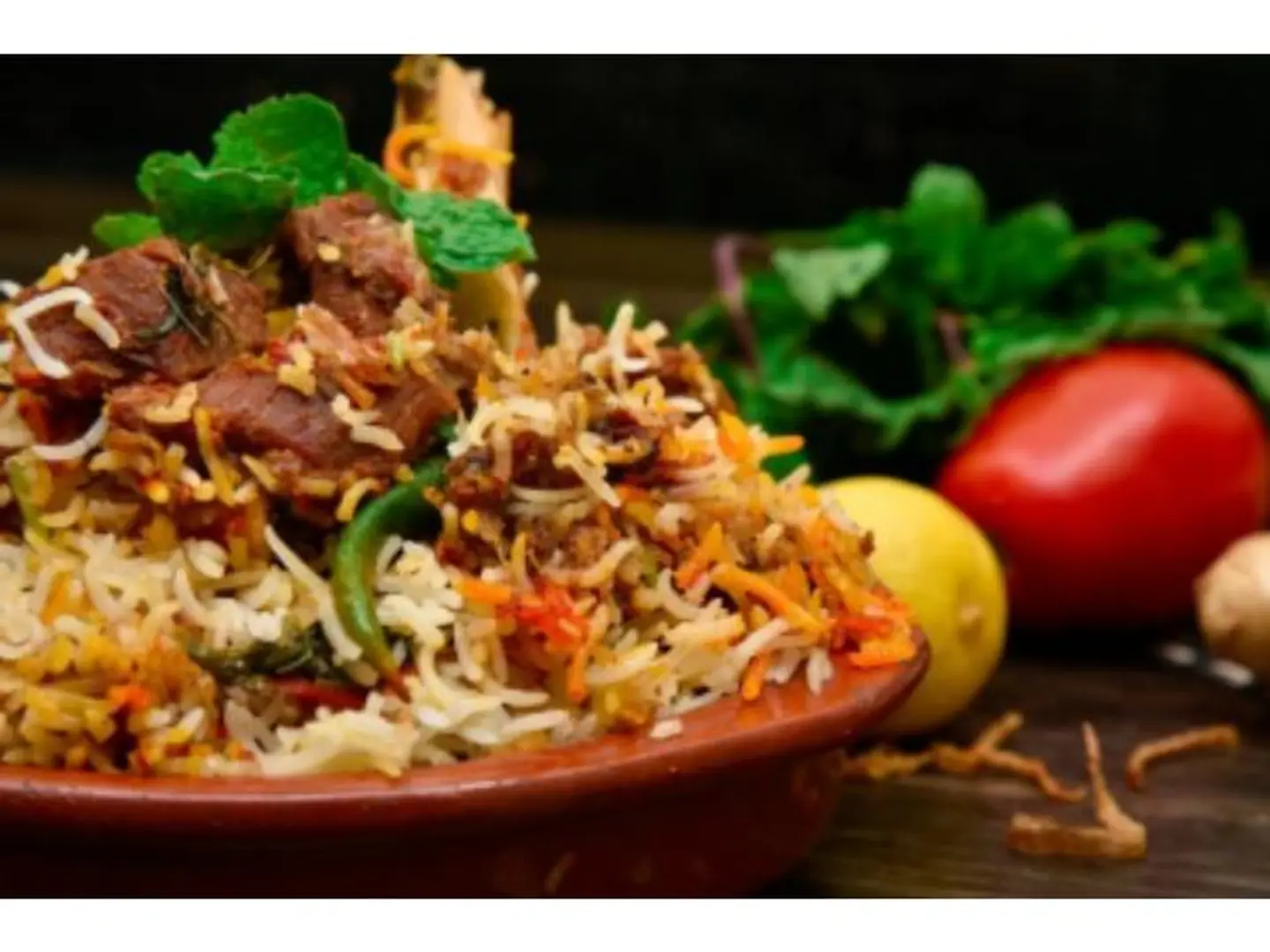 Meat Biryani