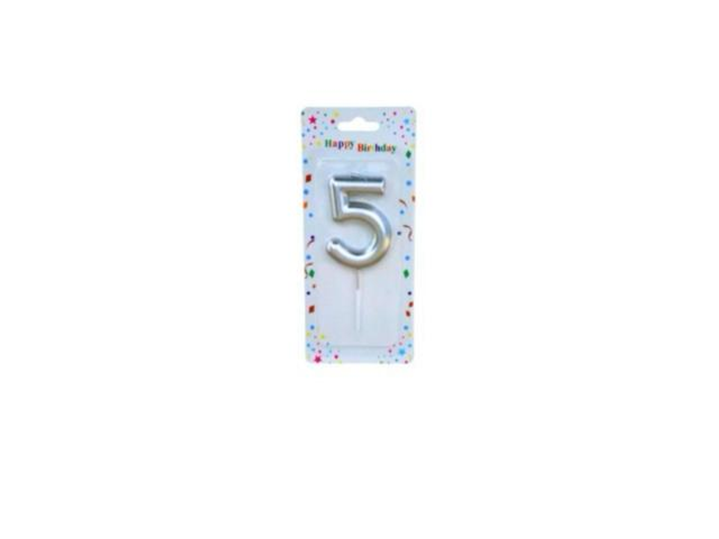Number 5 Silver