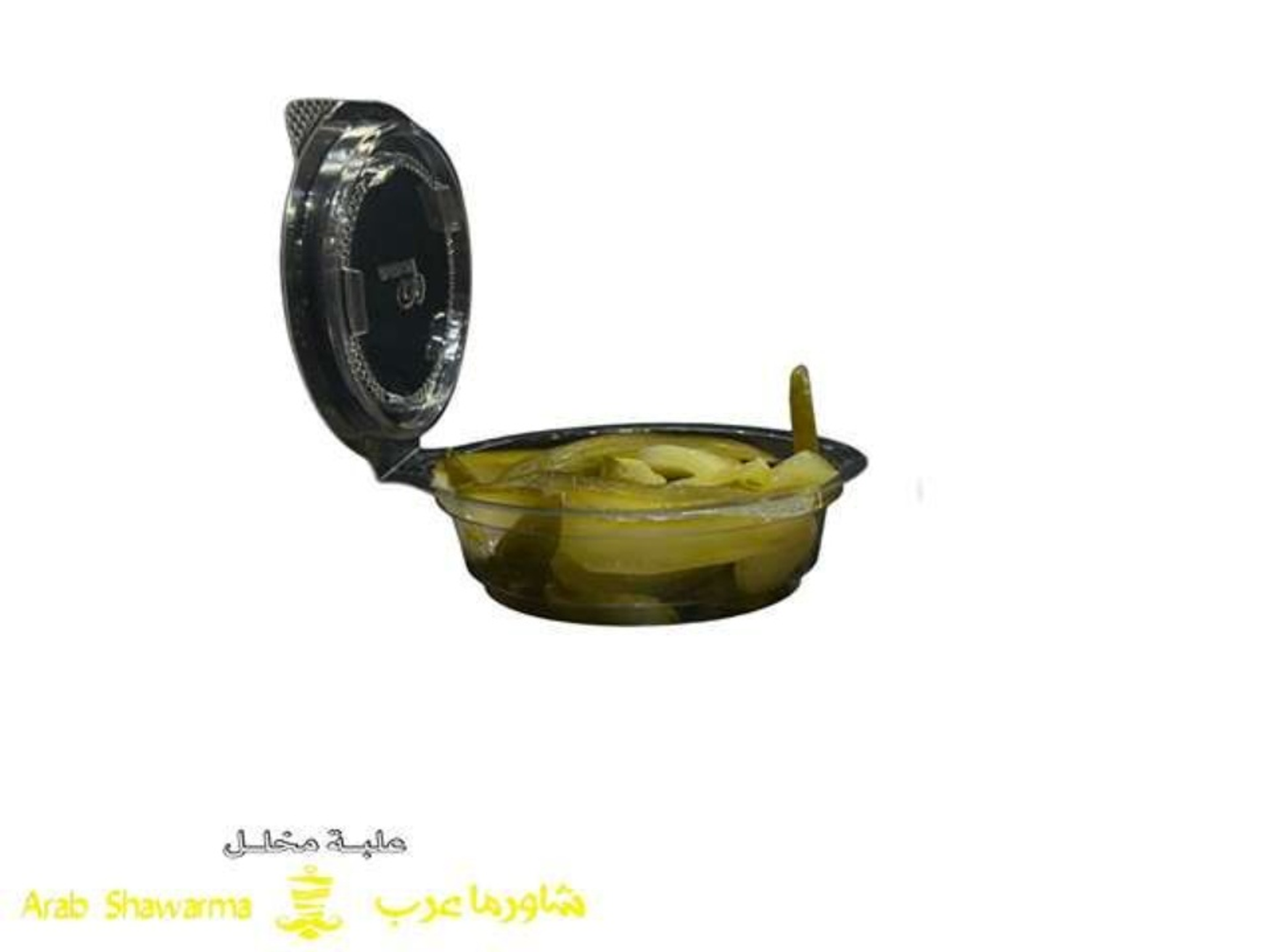 علبة مخلل خيار شرائح