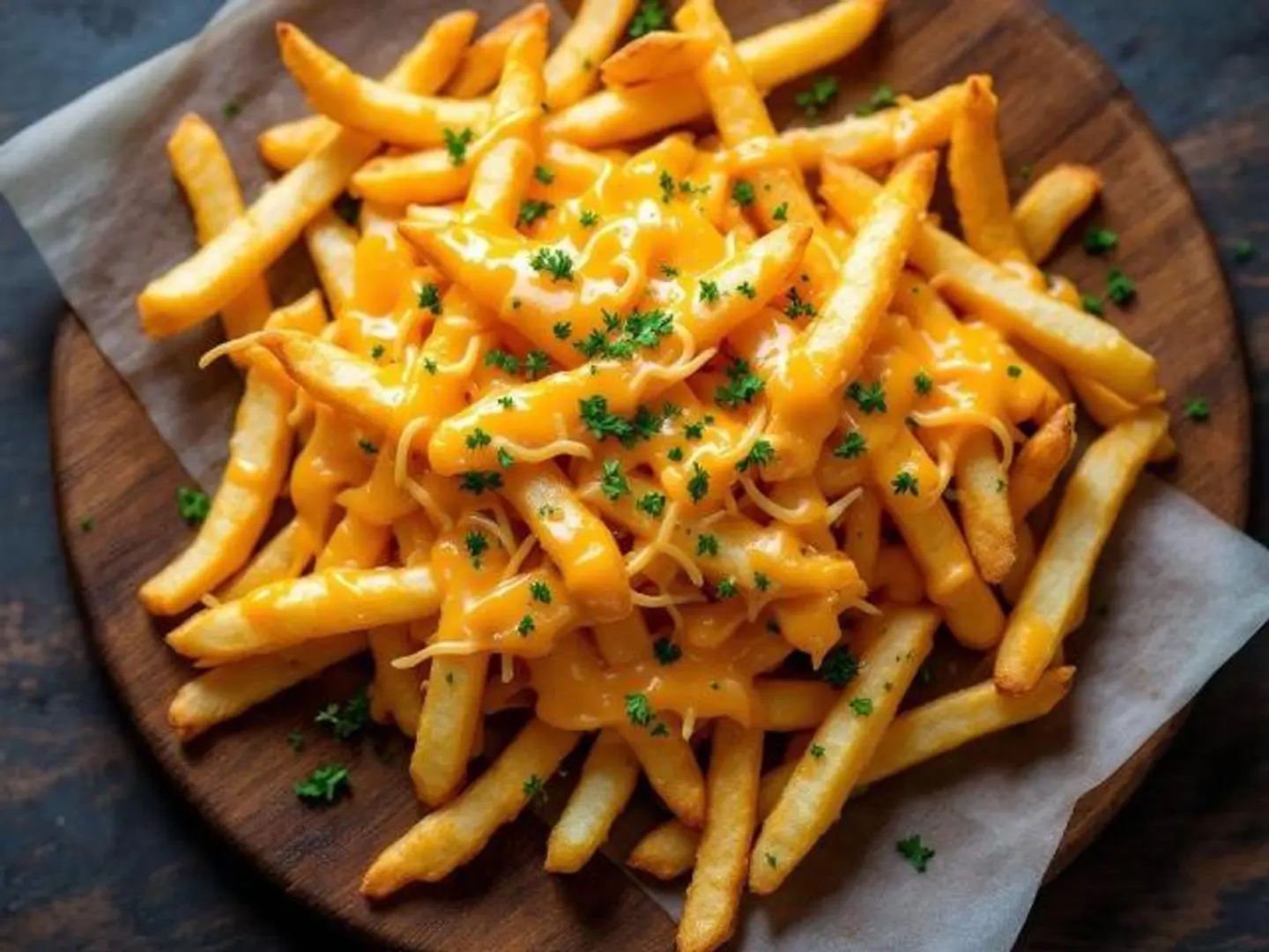 صحن بطاطس جبن فرنسي