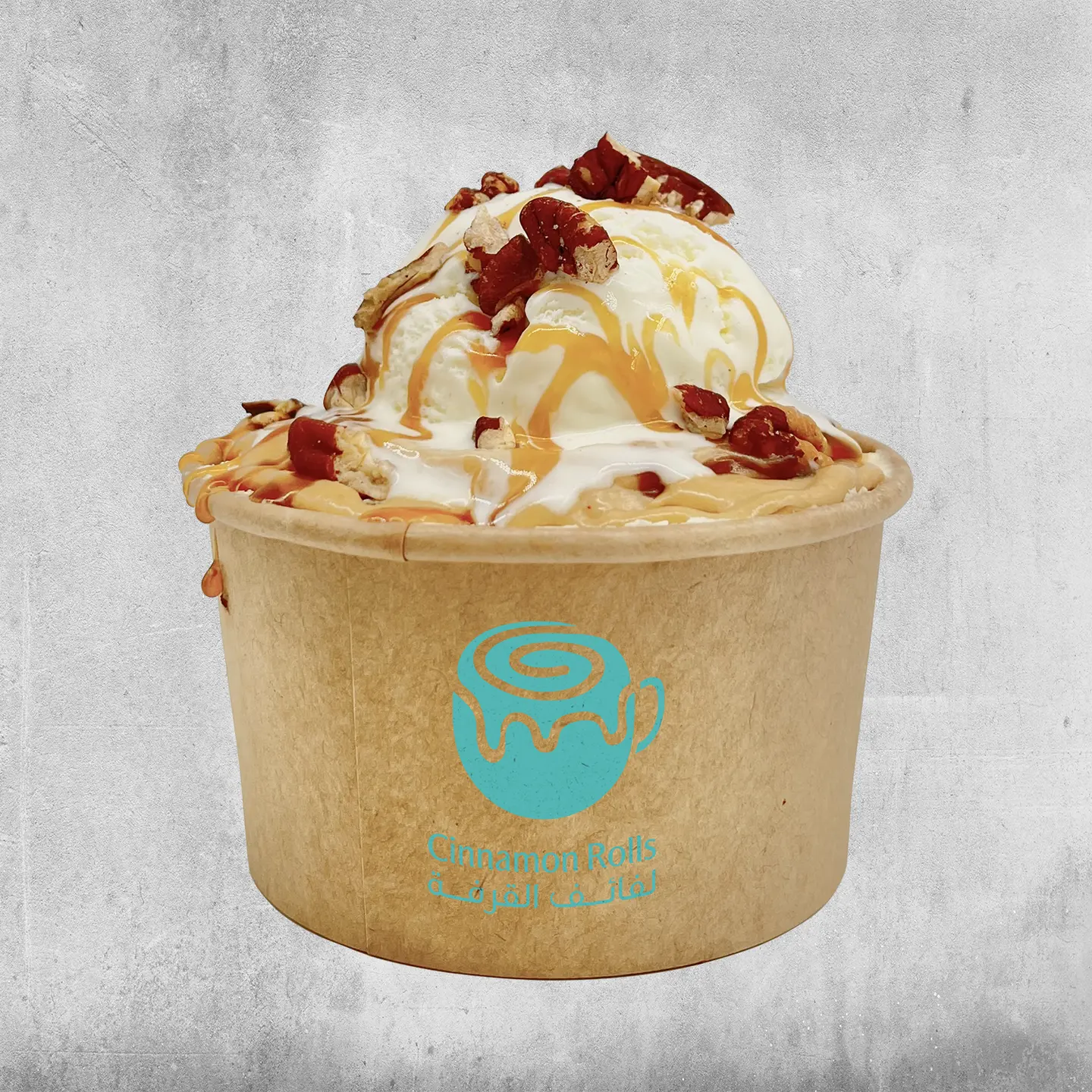 Cinnamon Ice Cream Pecan