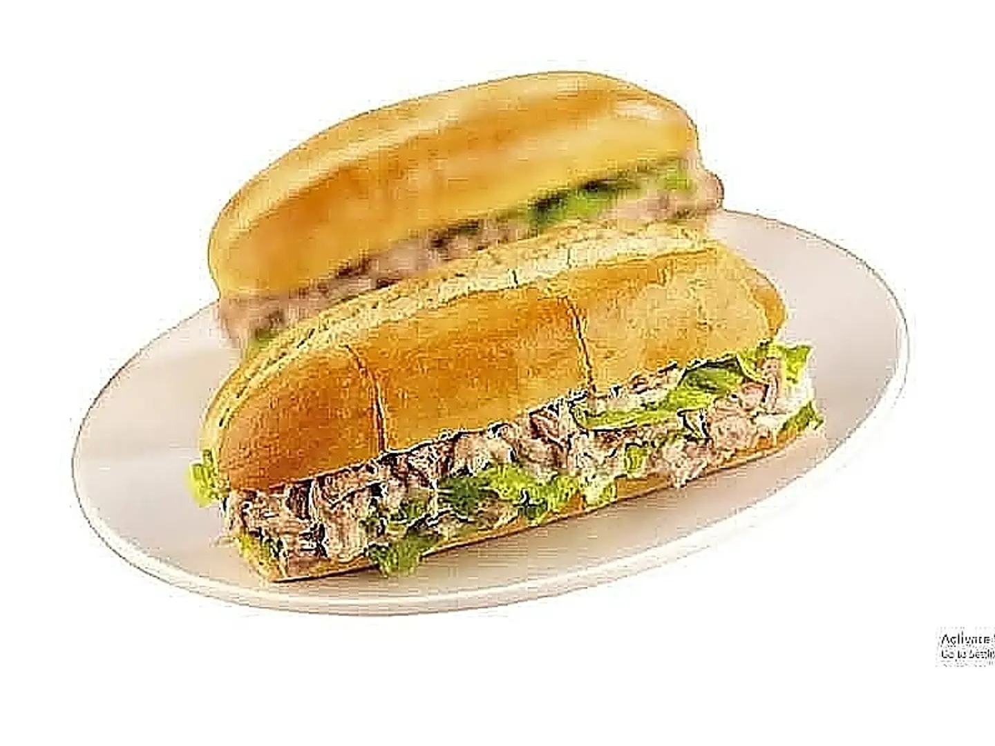 ساندوتش تونة بالجبن