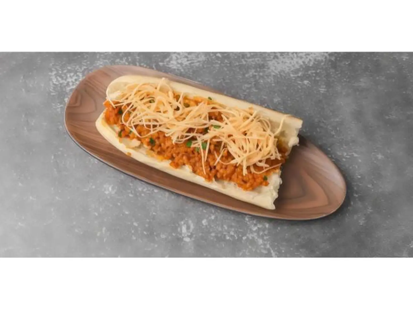 ساندوتش لحم مفروم طازج جبن