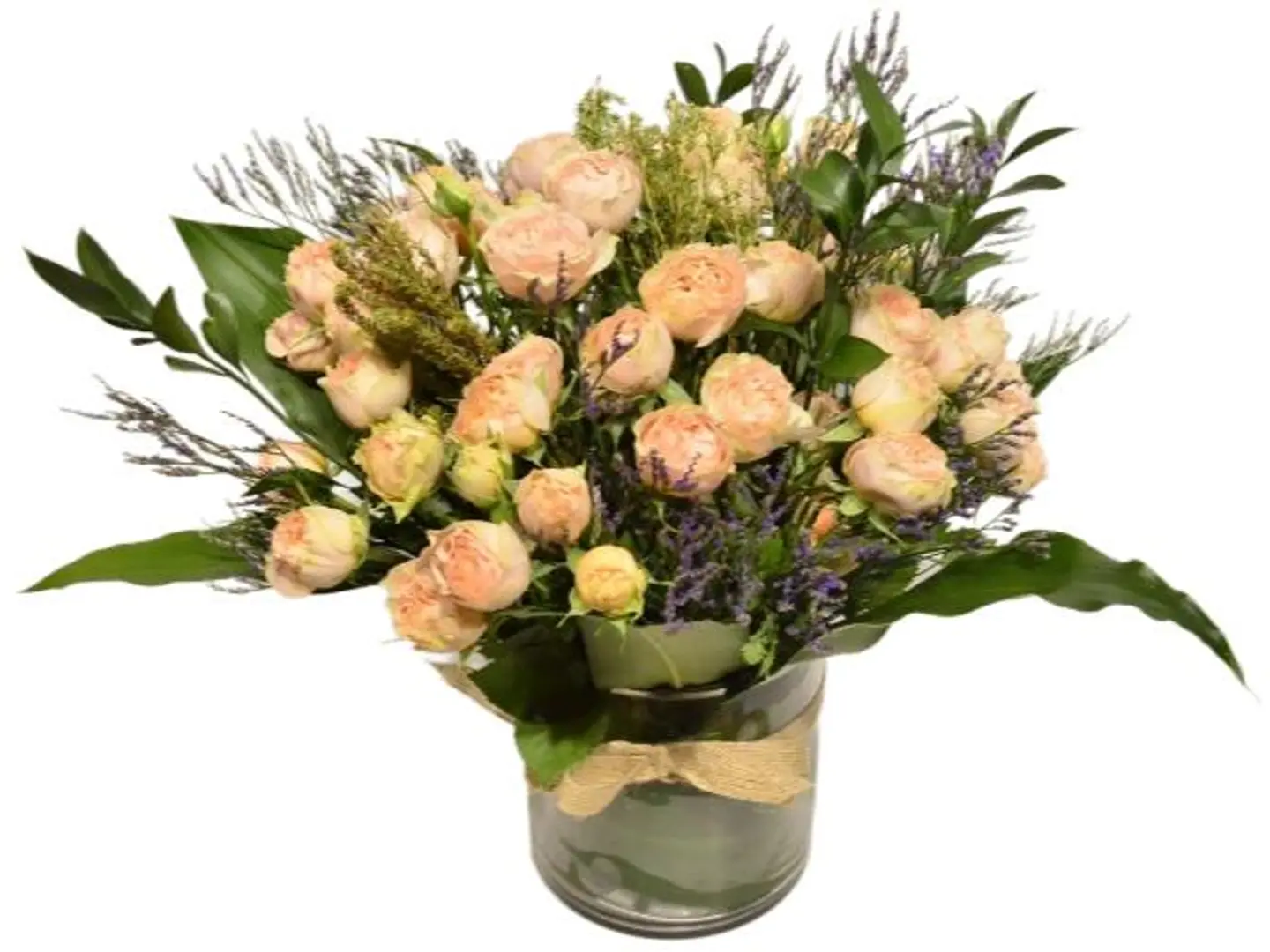 6059 Garden Peach Bouquet