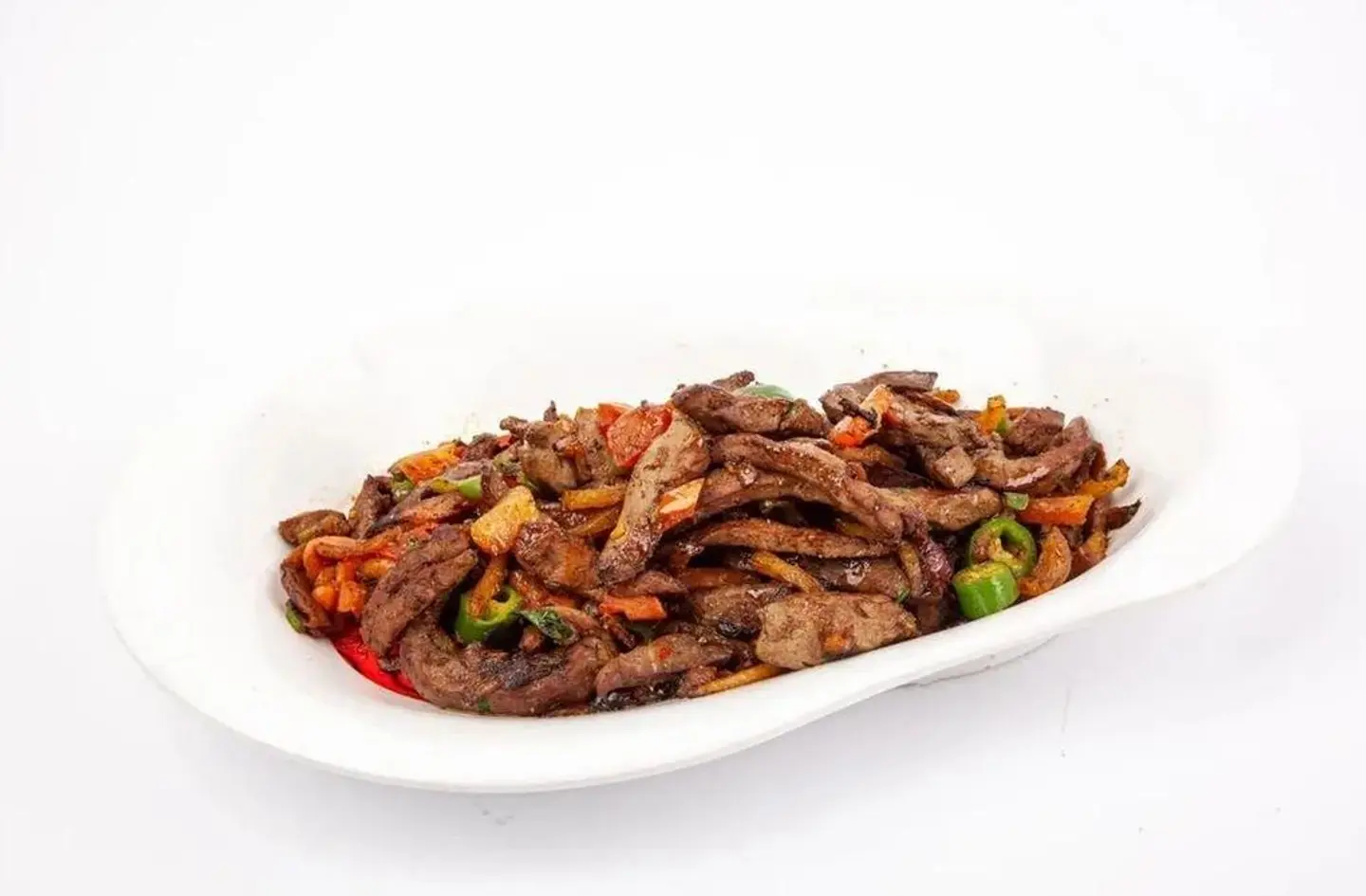 Beef Meat Zorbian Spicy With Rice