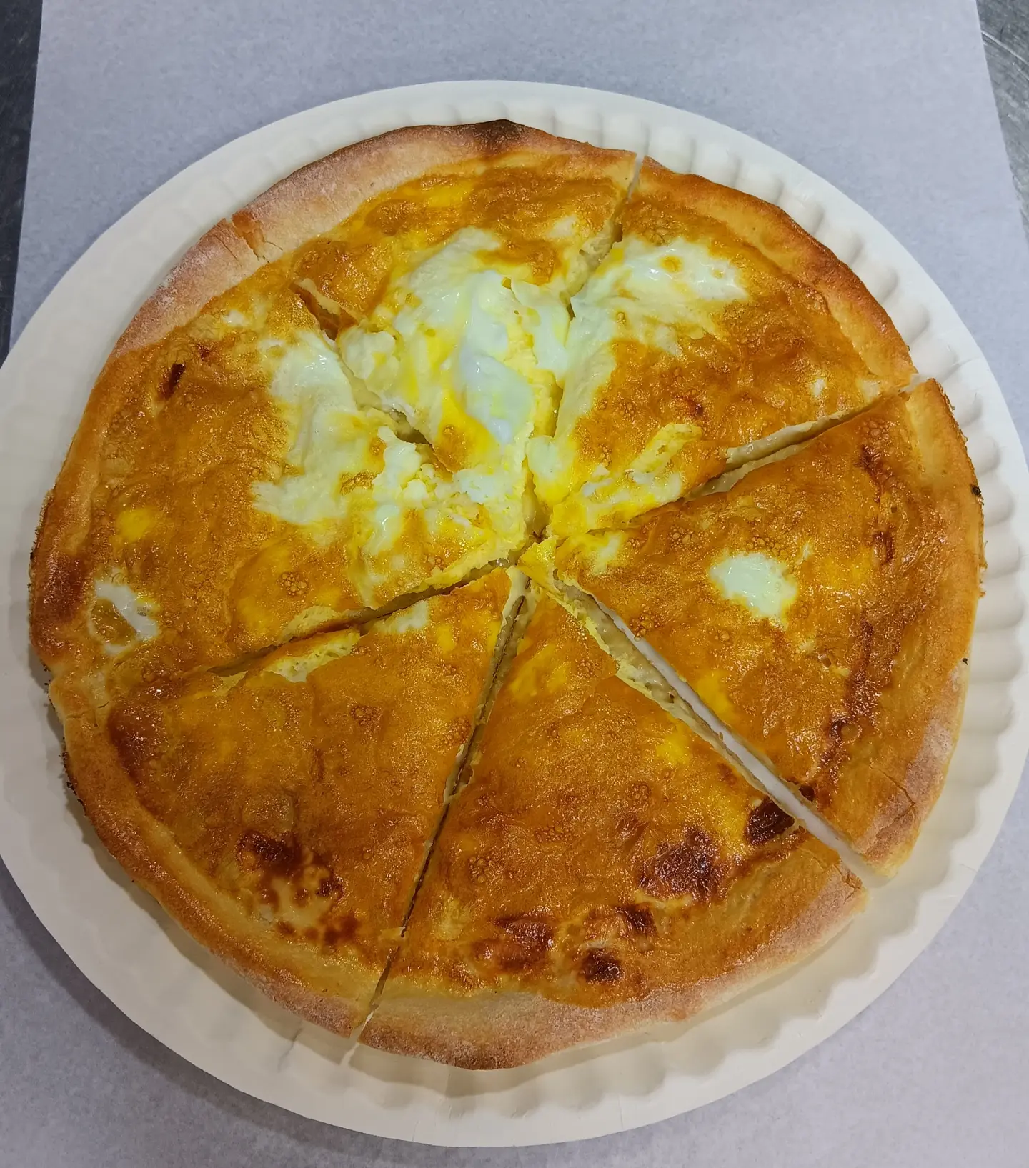 فطيرة جبن عكاوي بالبيض