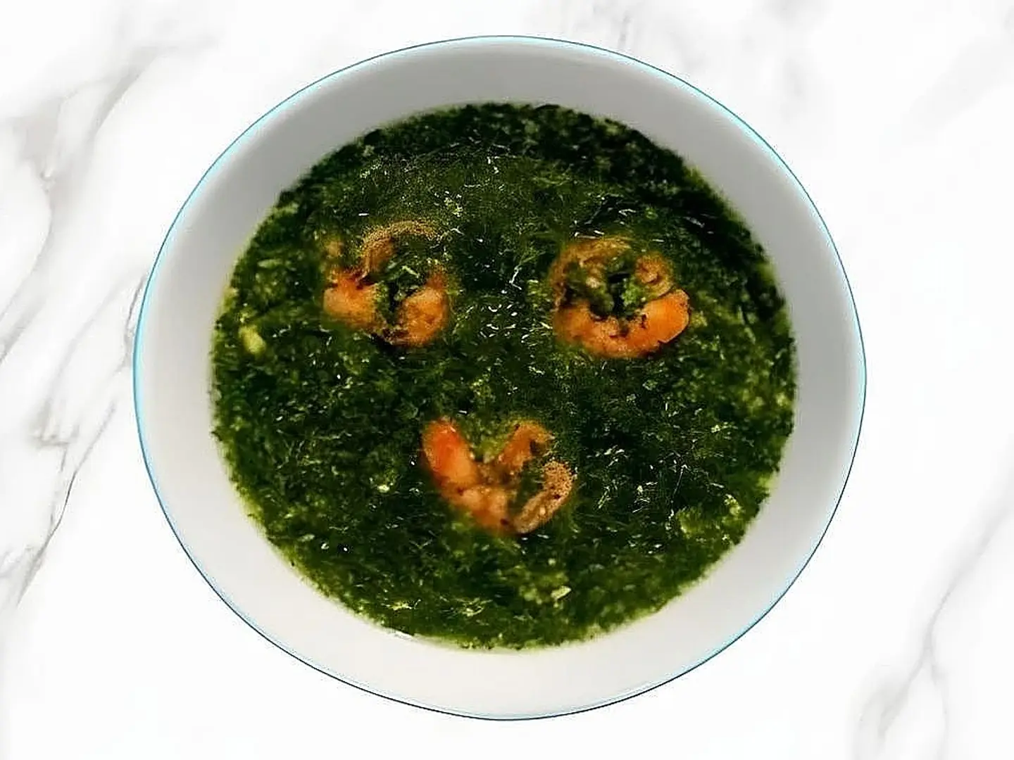 Mulukhiyah With Shrimp