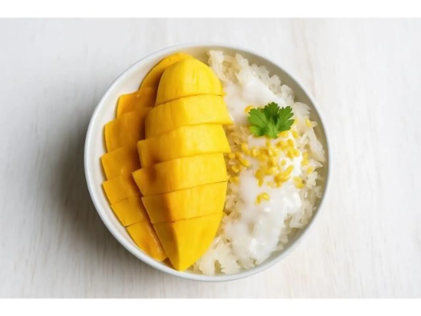 Thai Sticky Rice With Fresh Mango