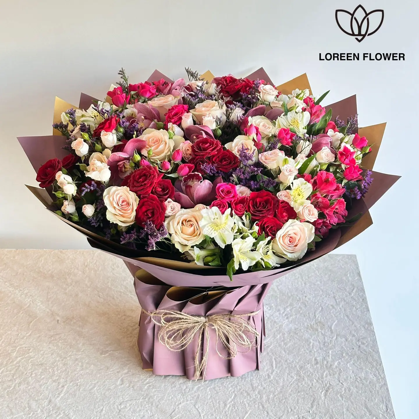 باقة ورد كبيره8