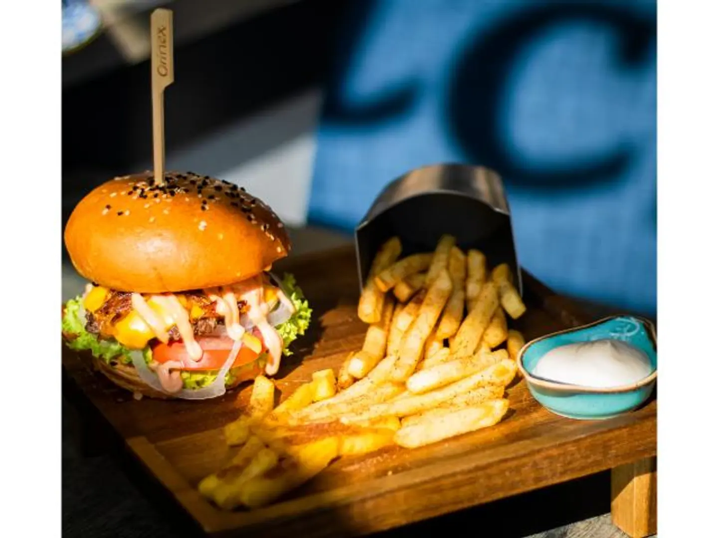 Beef Burger With Cheese
