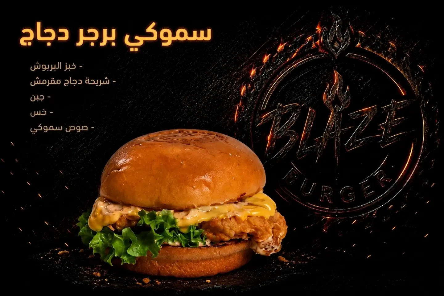 Smoky Chicken Burger
