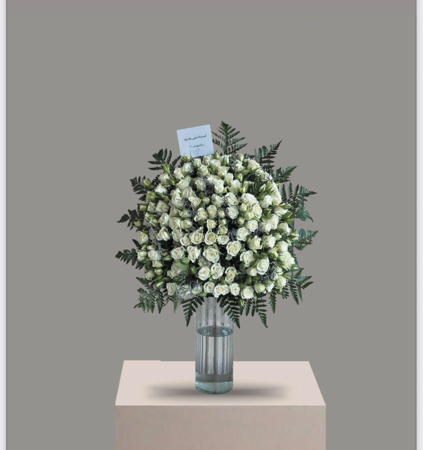 فازه ورد ابيض٧