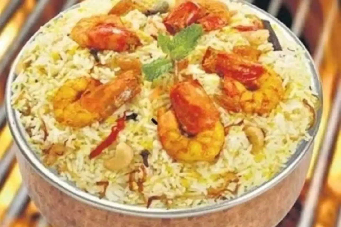 Shrimp Biriyani