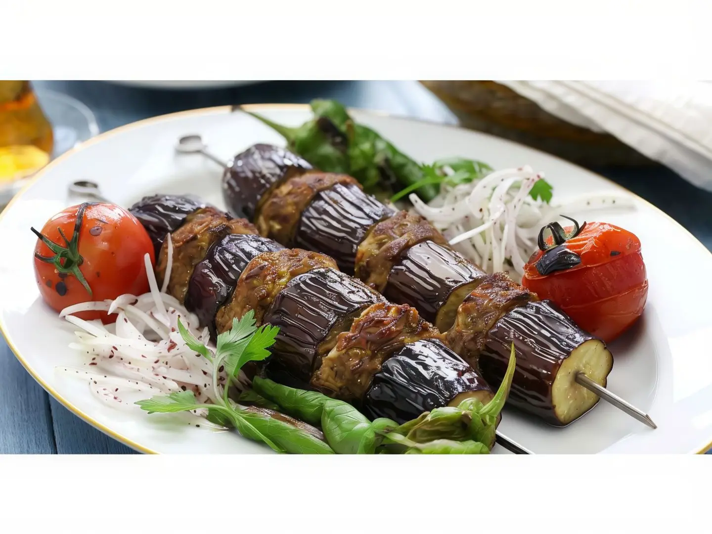 Eggplant Kebab