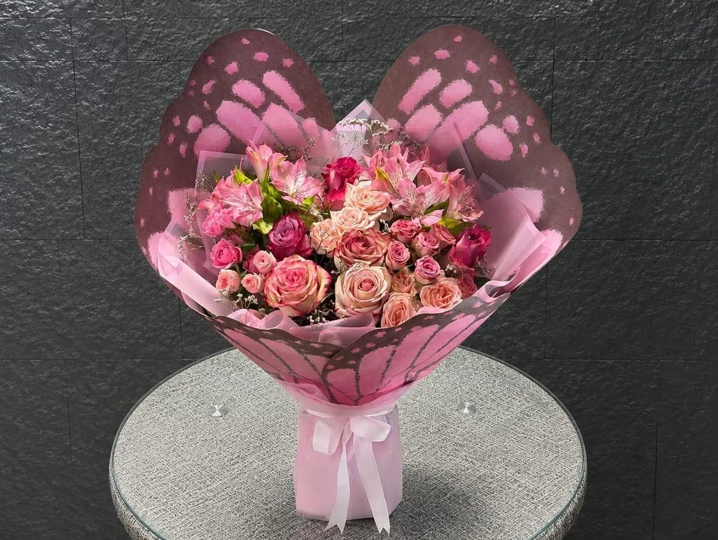 Pink Butterfly Bouquet